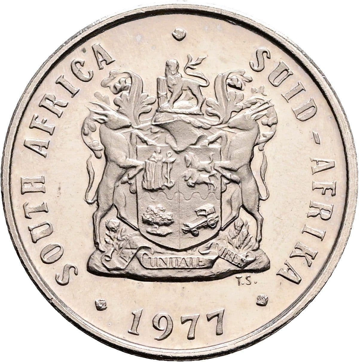 10 Cents 1977 – Rückseite