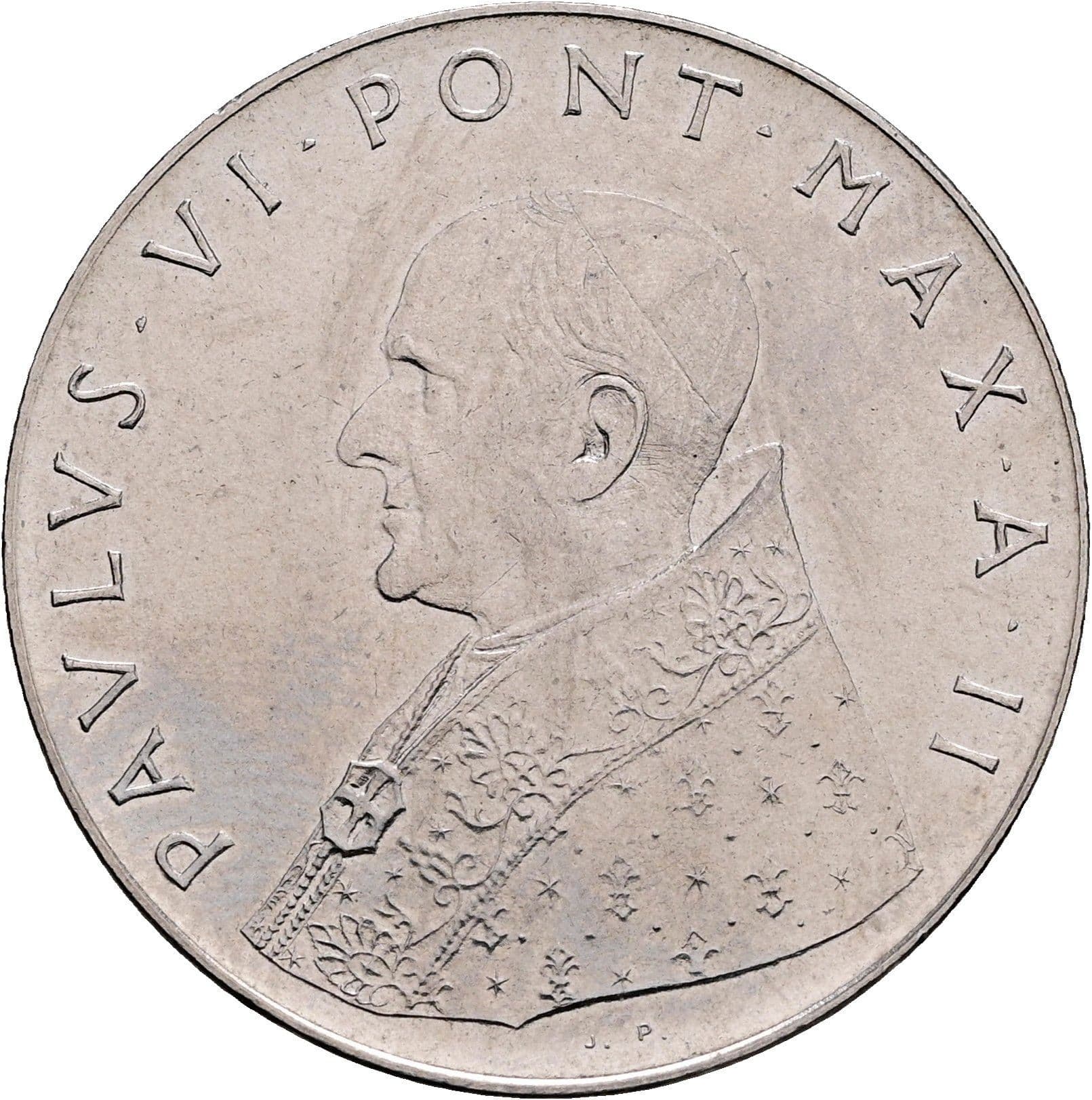 100 Lire Papst Paul VI. 1963-1978 2/1964 – Vorderseite