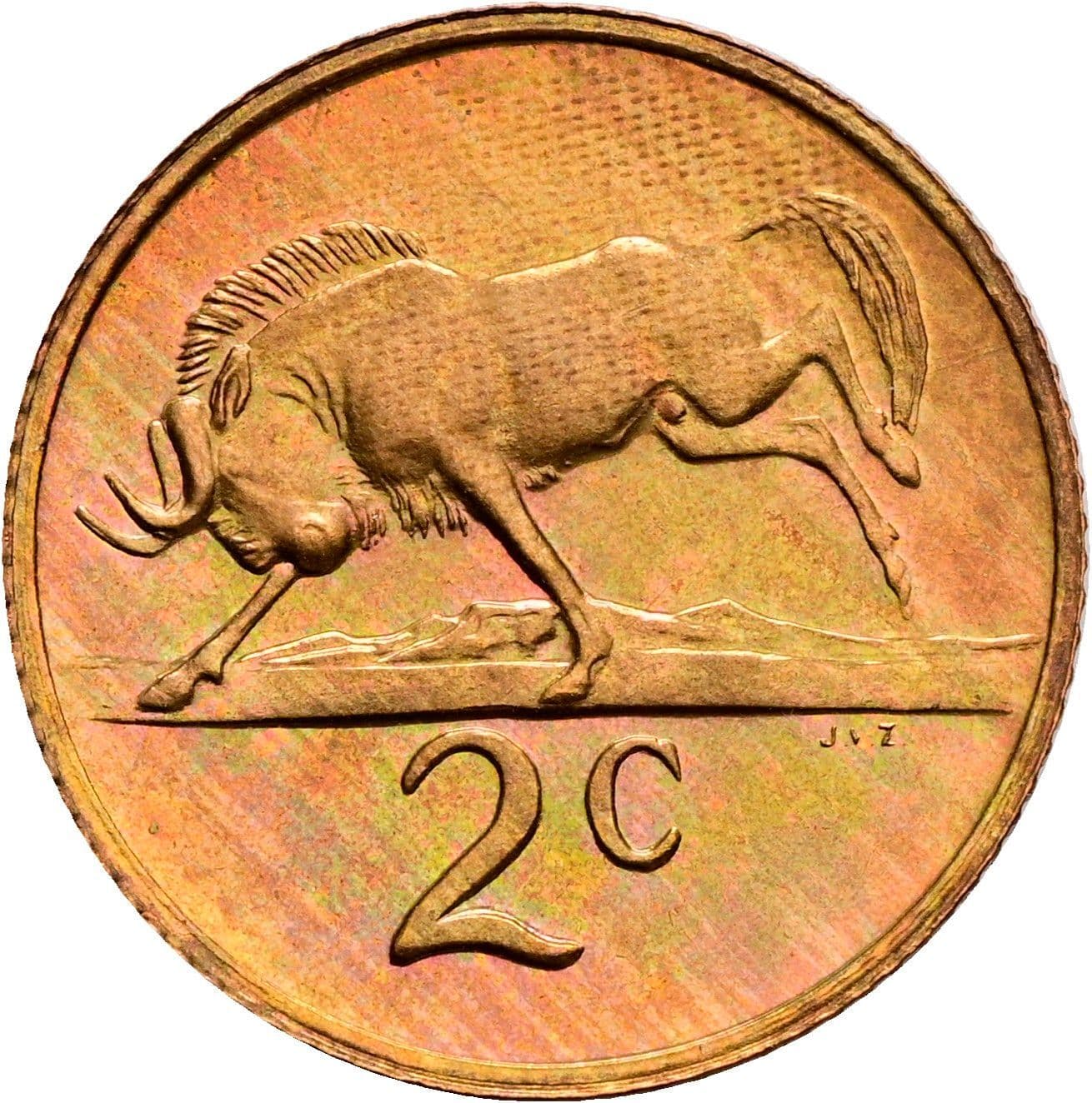 2 Cents 1978 – Vorderseite