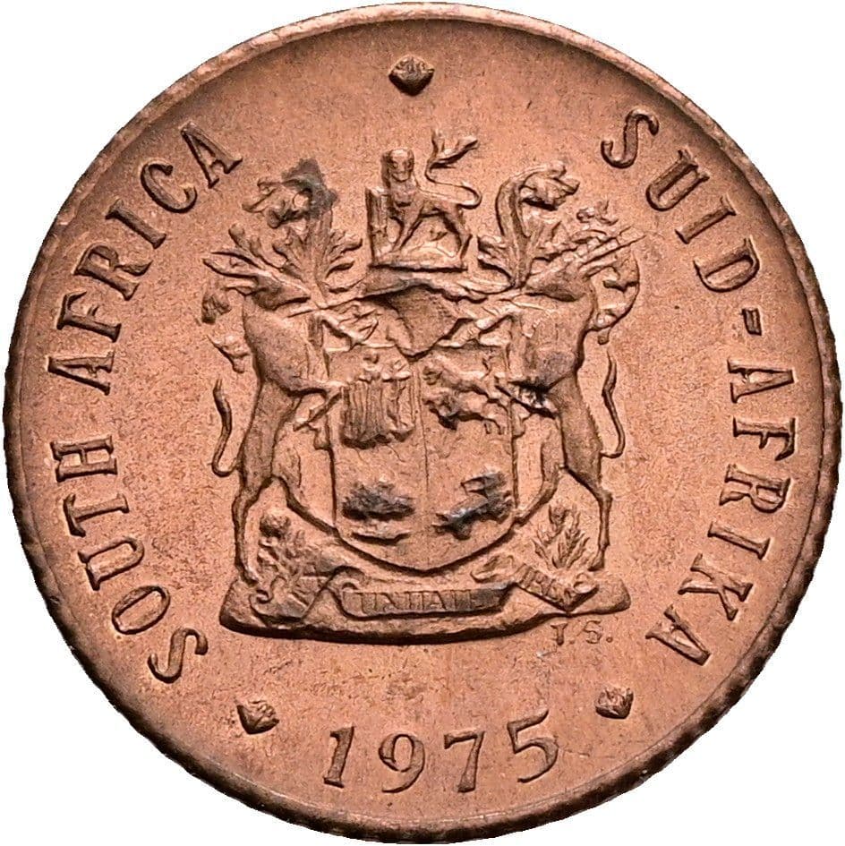 1/2 Cent 1975 – Rückseite
