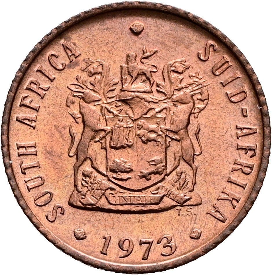 1/2 Cent 1973 – Rückseite