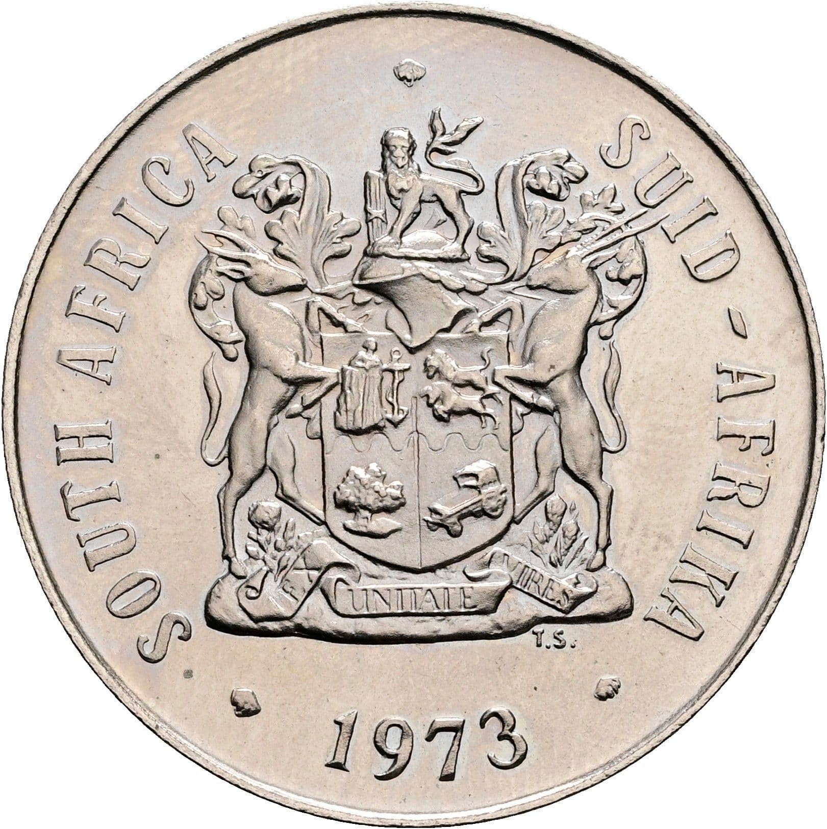 50 Cents 1973 – Rückseite