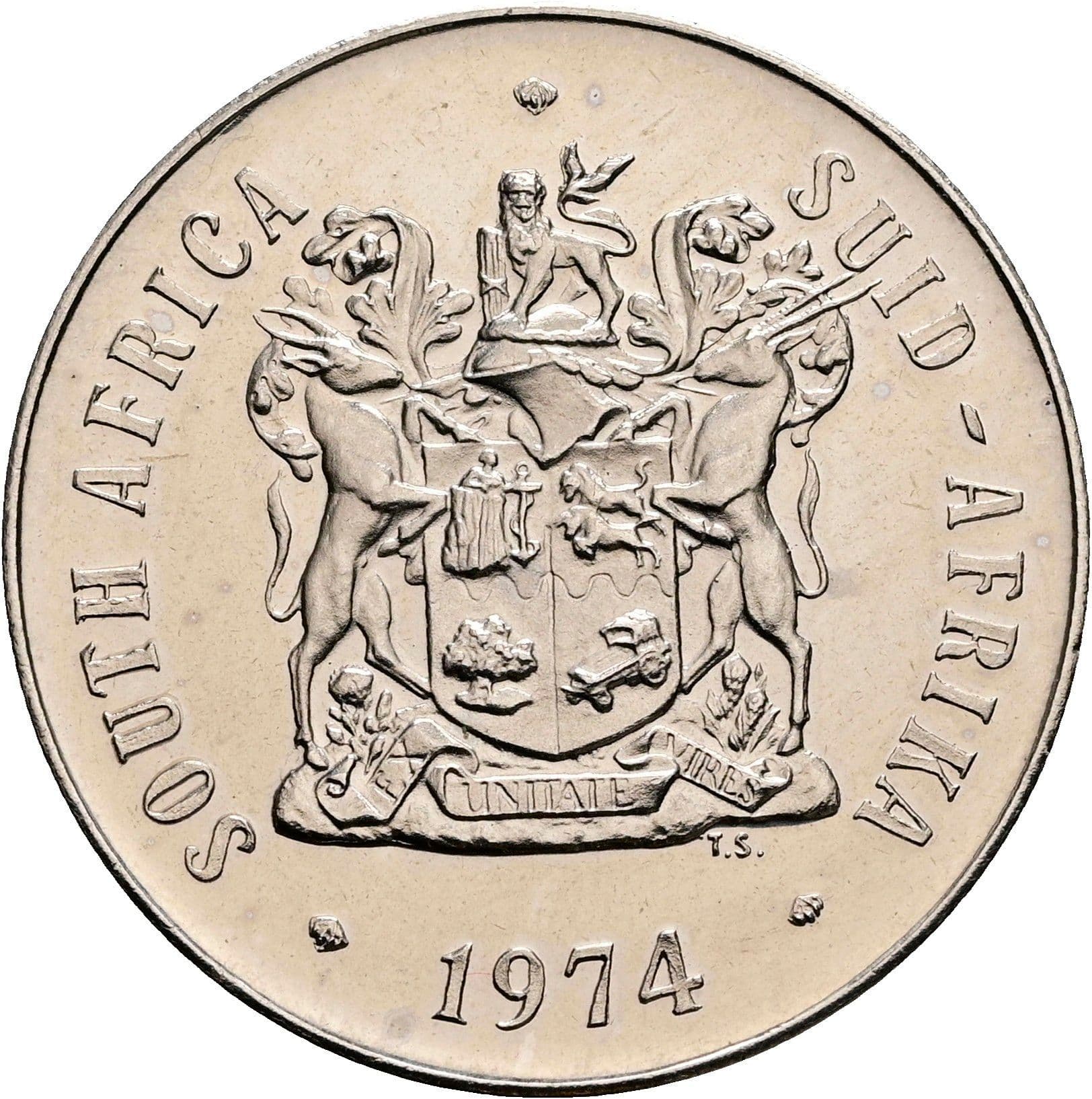50 Cents 1974 – Rückseite