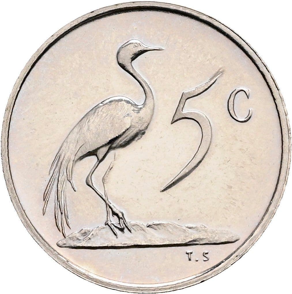 5 Cents 1983 – Vorderseite