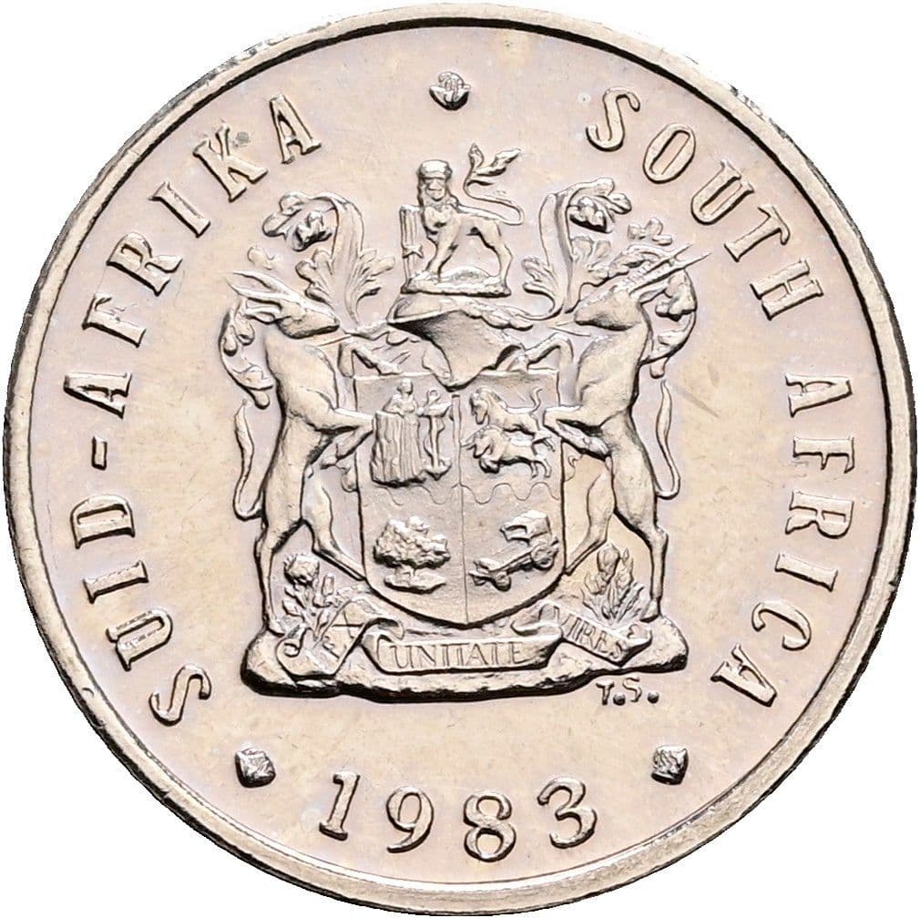5 Cents 1983 – Rückseite