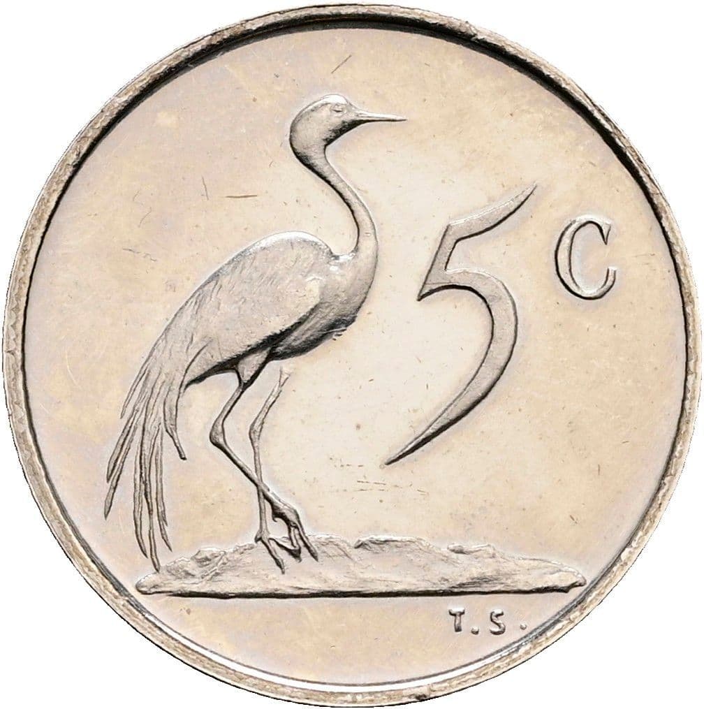 5 Cents 1981 – Vorderseite