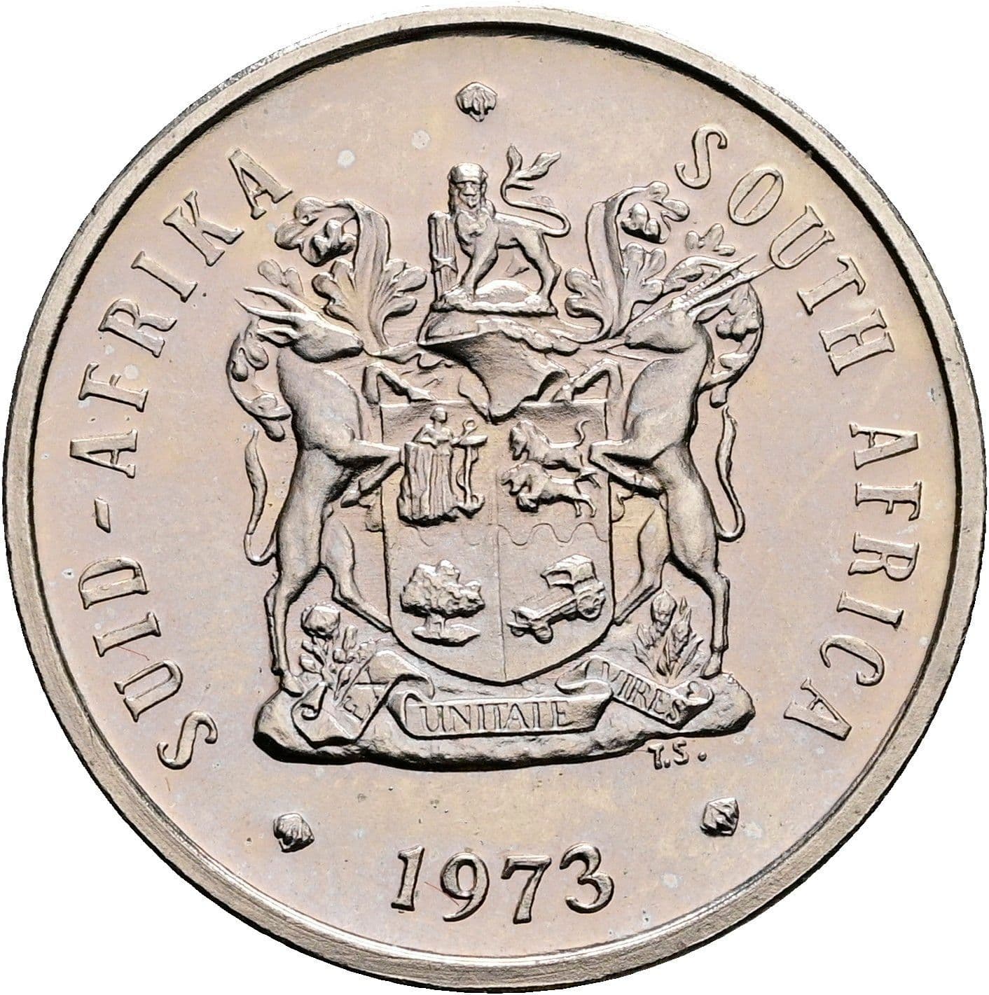 20 Cents 1973 – Rückseite