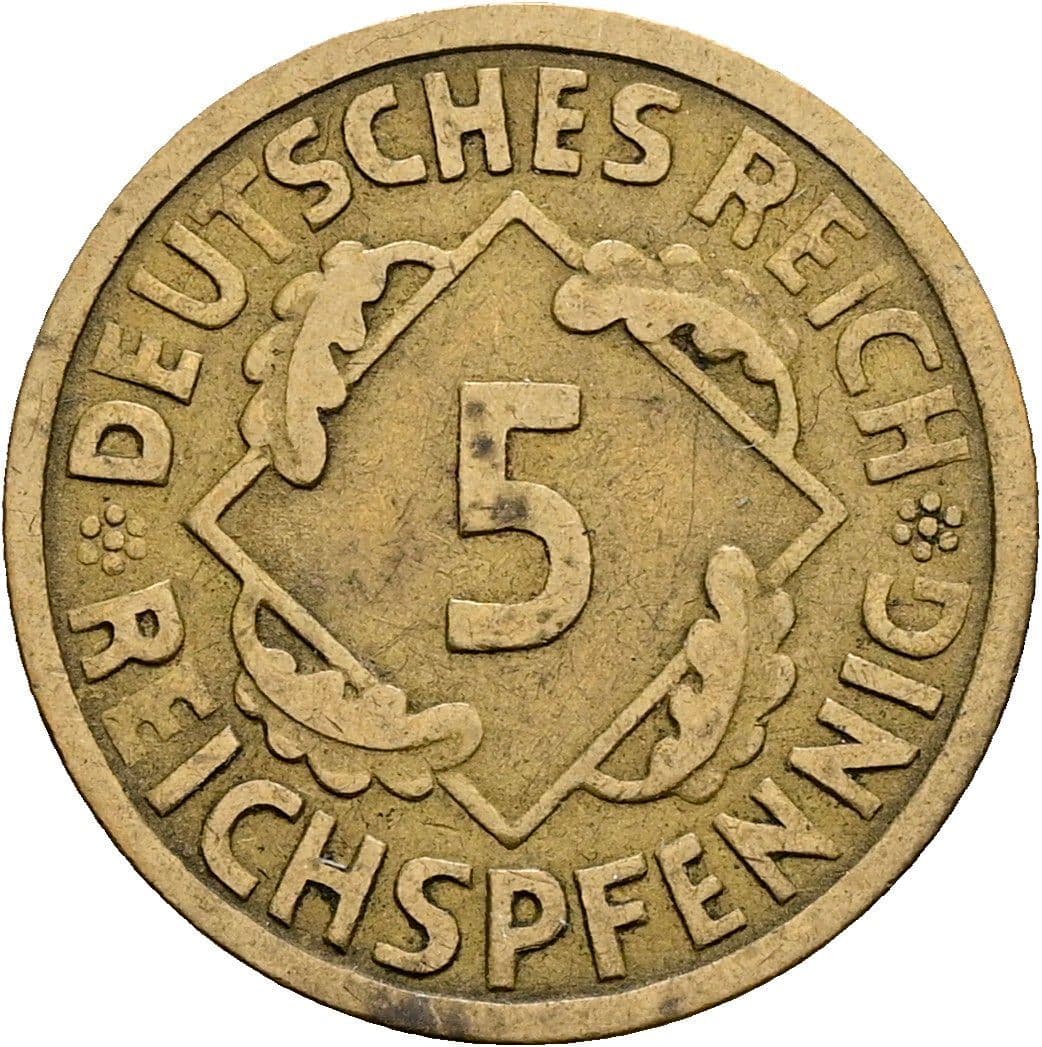 5 Reichspfennig