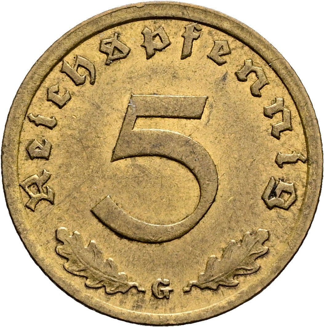 5 Reichspfennig