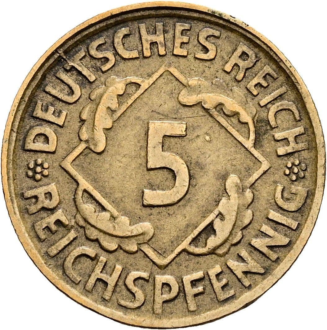 5 Reichspfennig