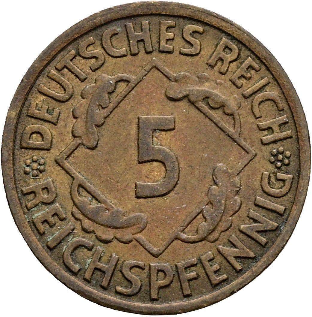 5 Reichspfennig