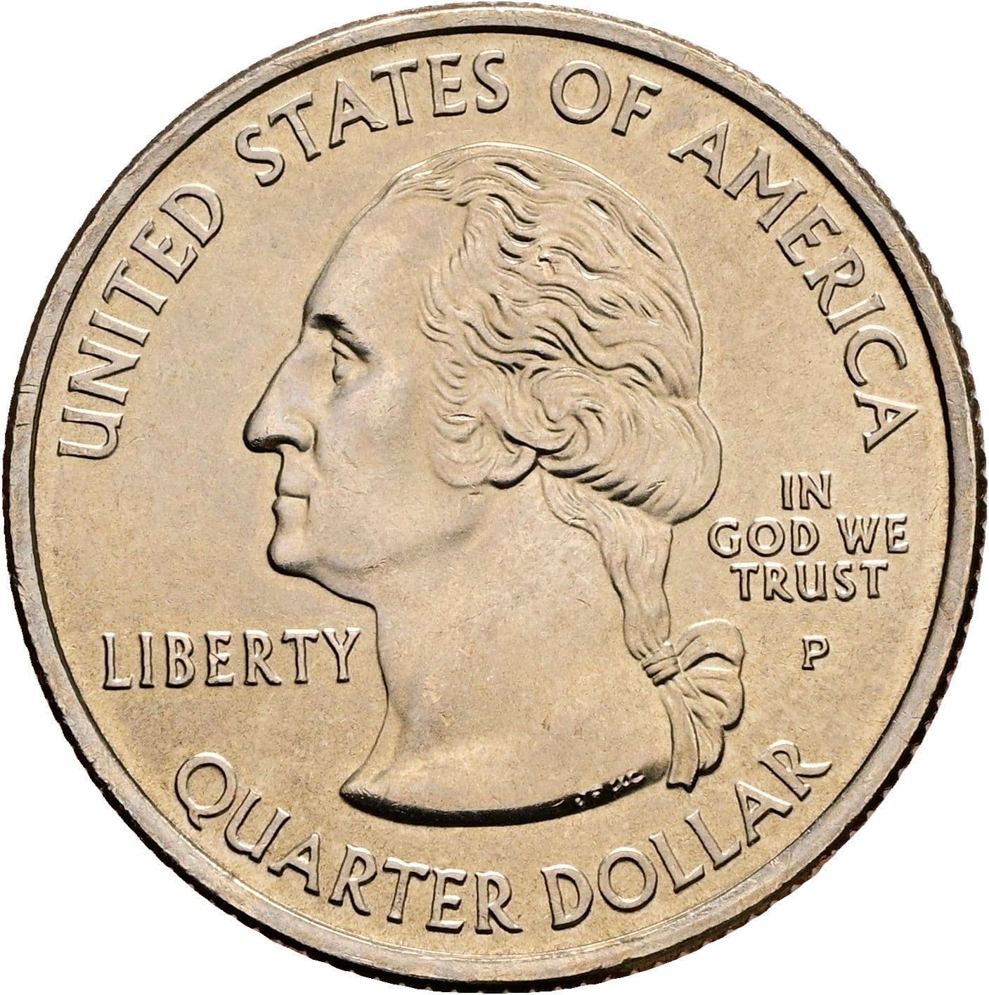 Quarter Dollar 2004 P – Vorderseite