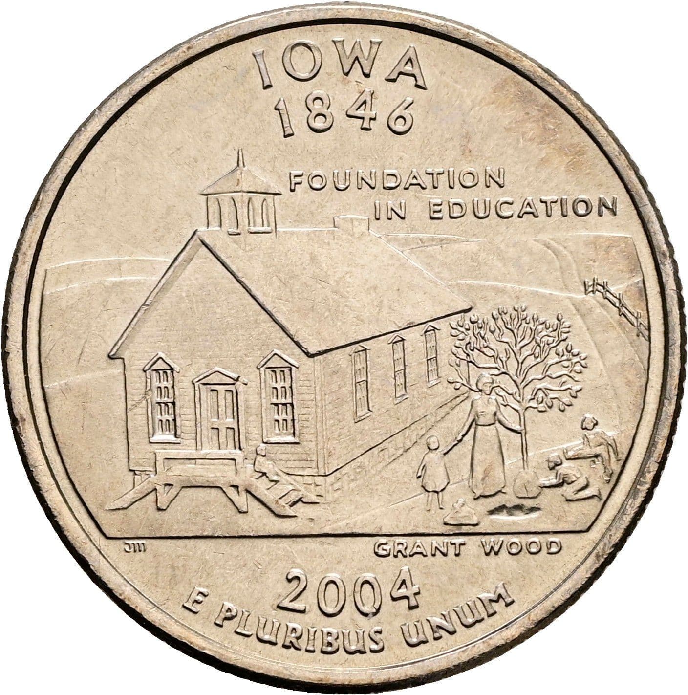 Quarter Dollar 2004 P – Rückseite
