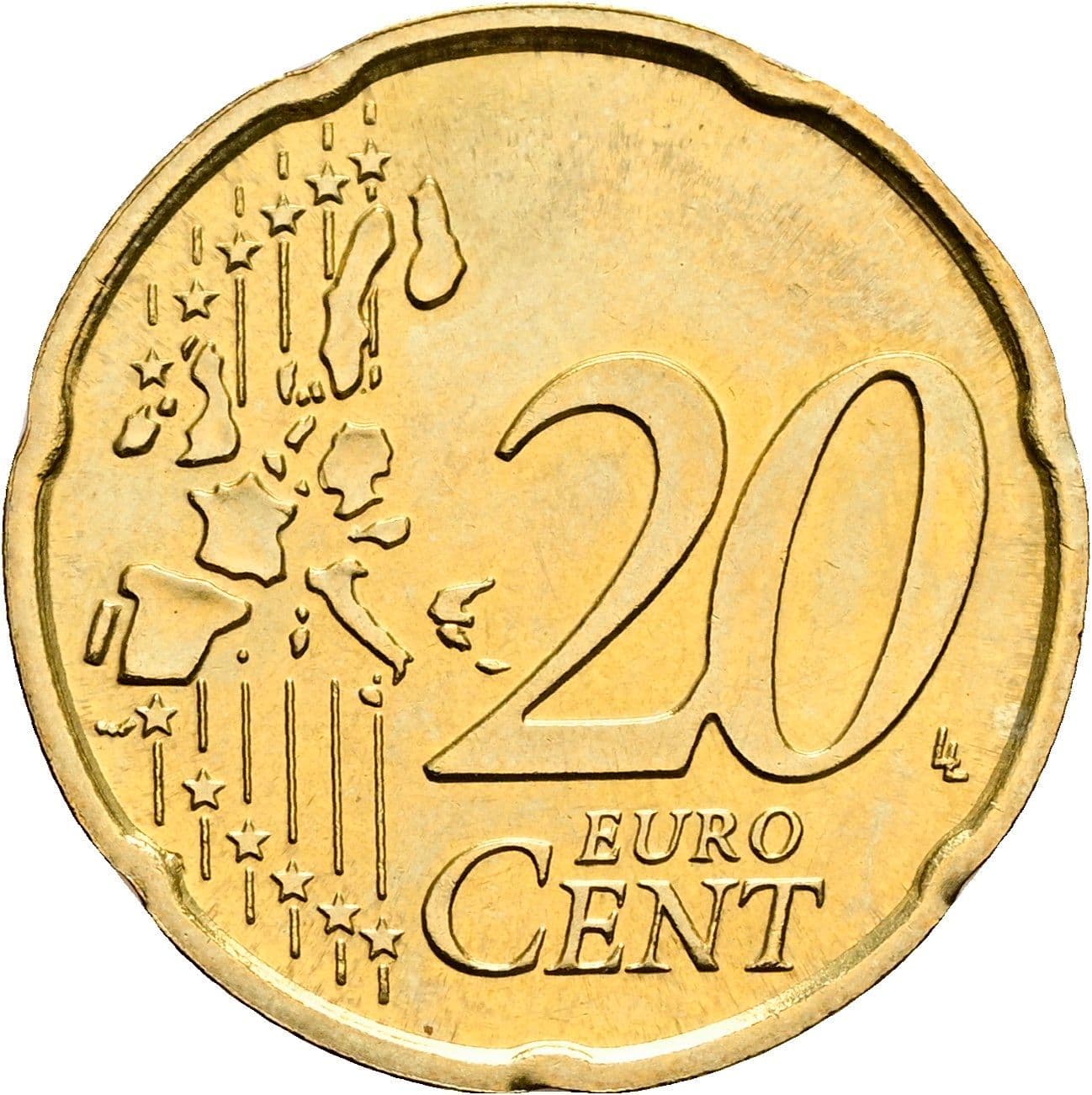 20 Cent 2003 – Vorderseite