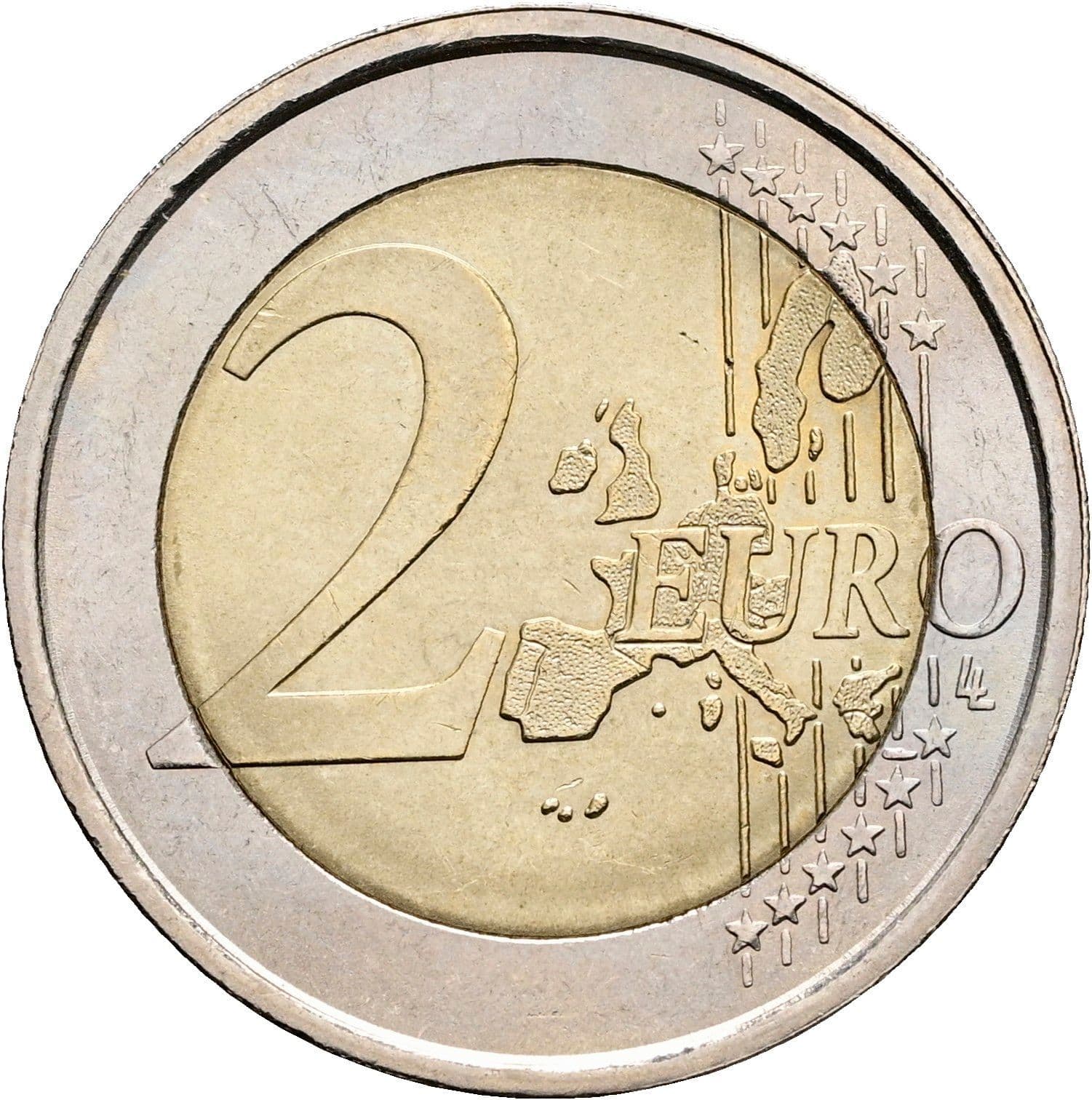 2 Euro 2002 – Vorderseite