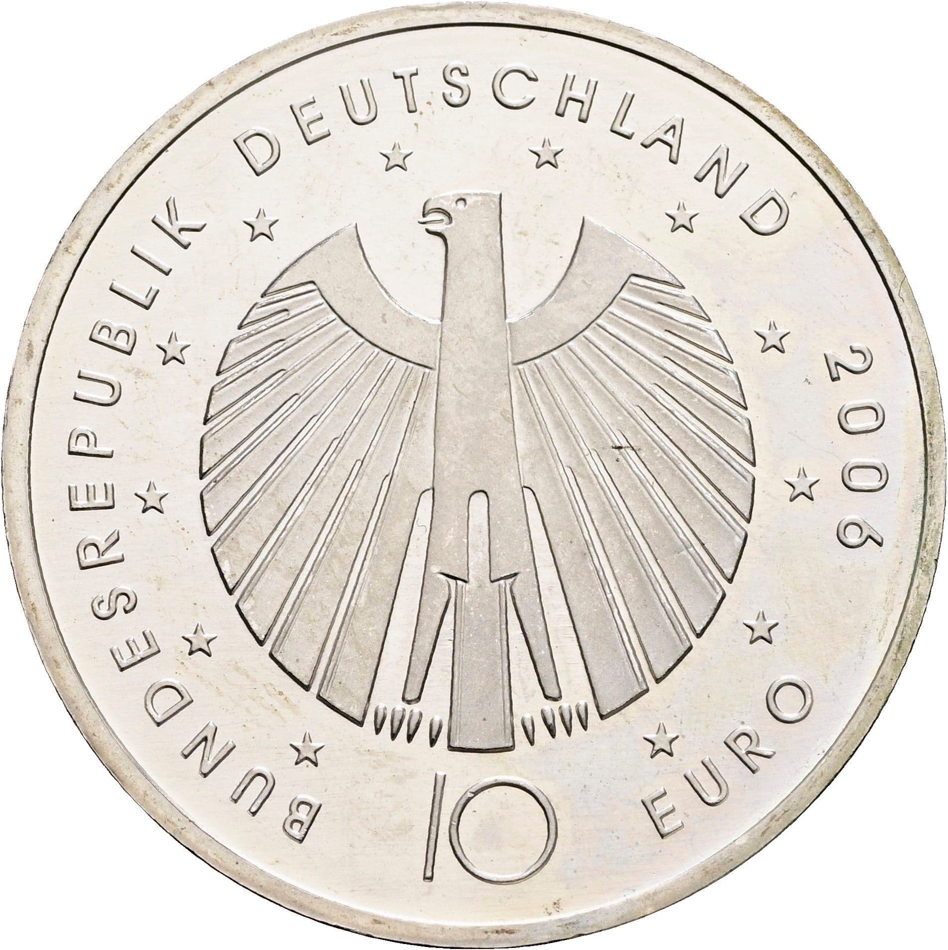 10 Euro 2006 – Rückseite