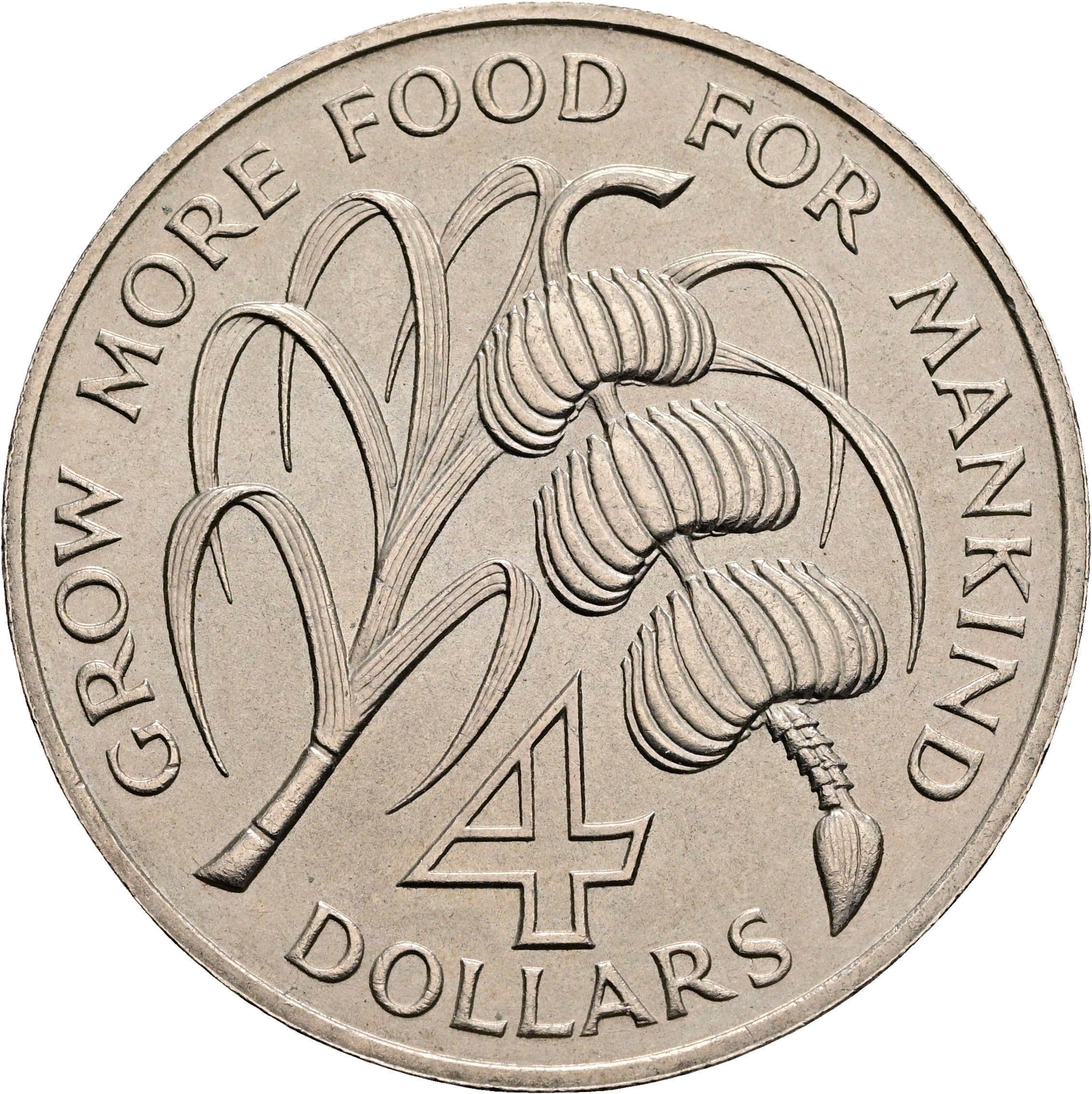 4 Dollars 1970 – Vorderseite