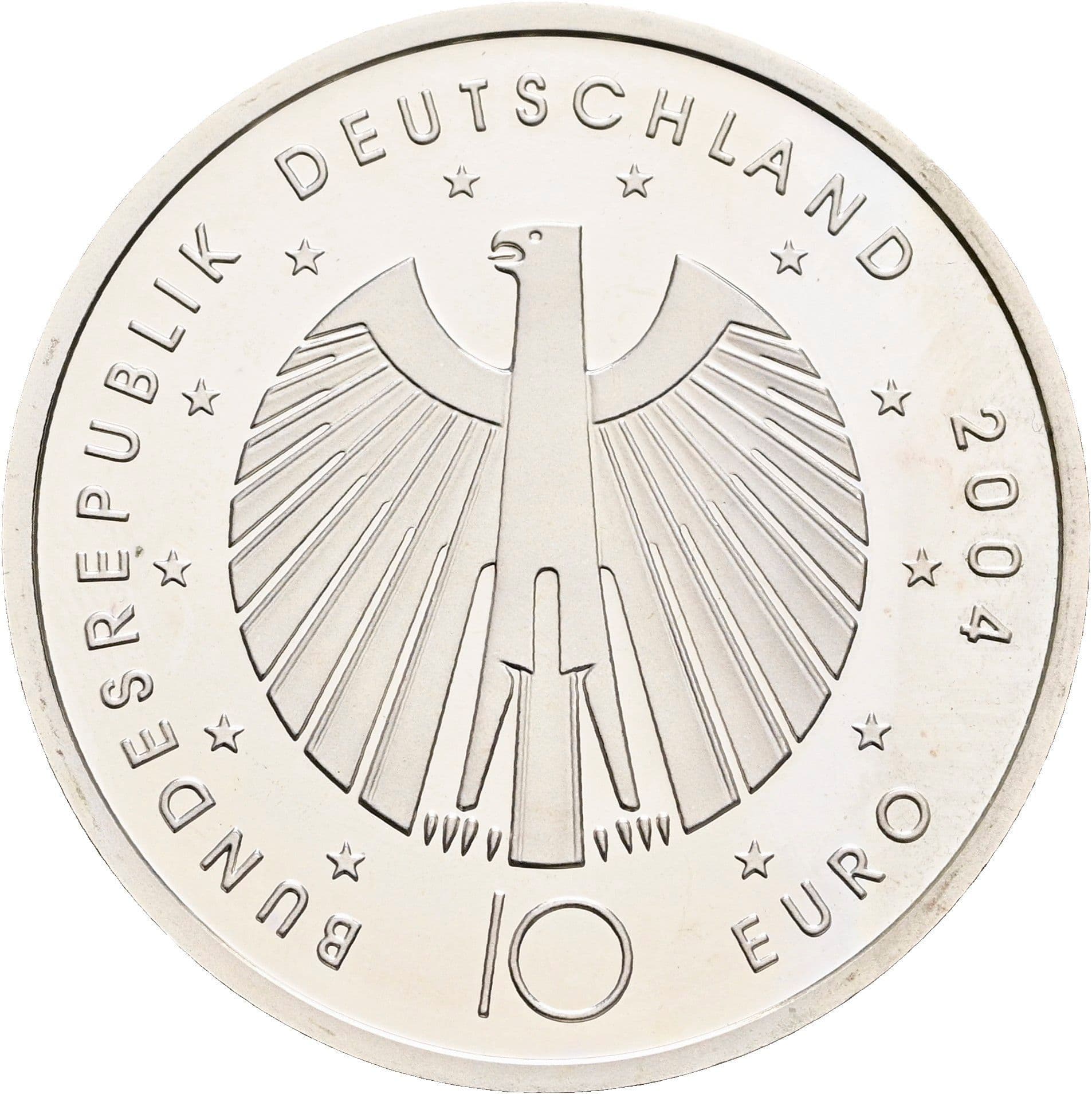 10 Euro 2004 – Rückseite
