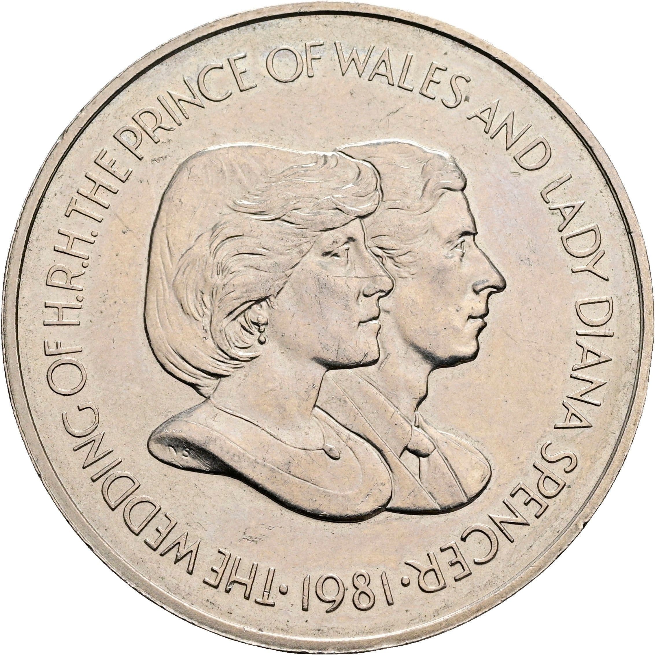 50 Pence Elisabeth II. 1952-2022 1981 – Rückseite