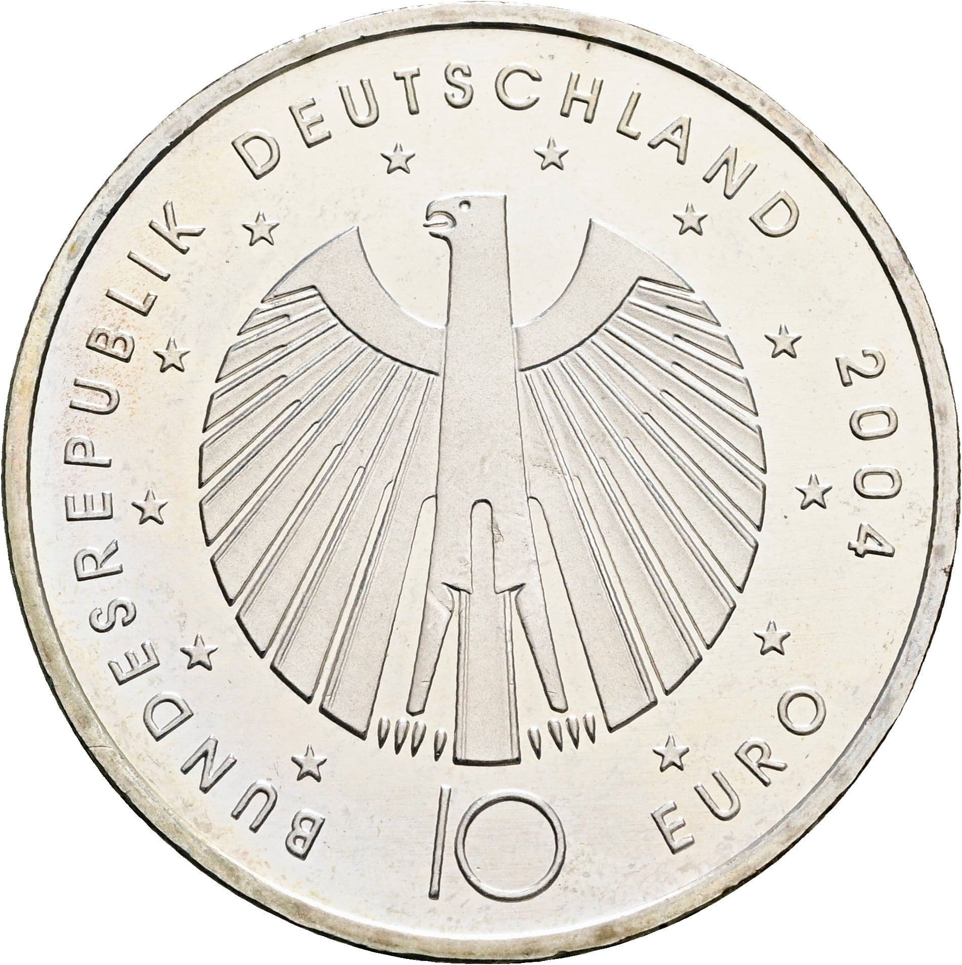 10 Euro 2004 – Rückseite