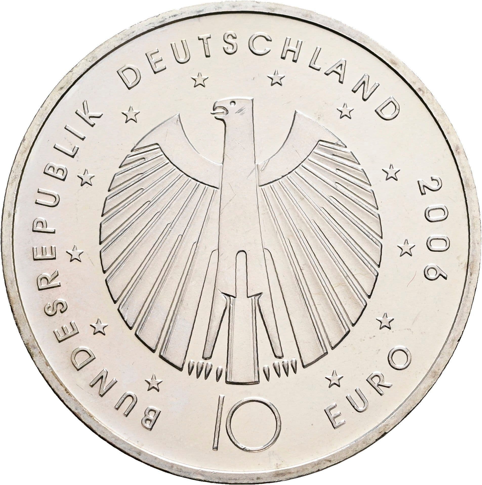 10 Euro 2006 – Rückseite