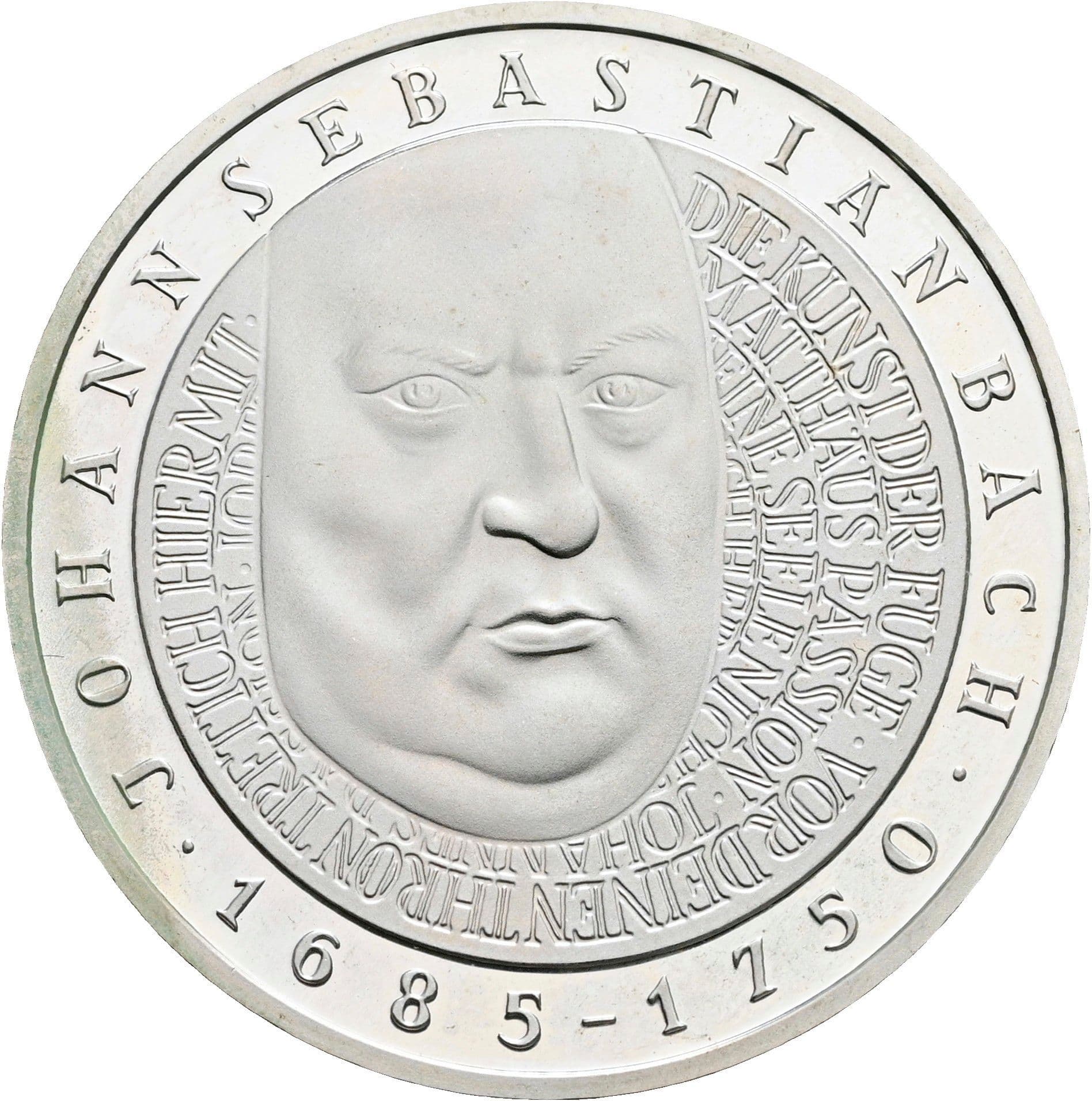 10 Deutsche Mark 2000 G – Vorderseite