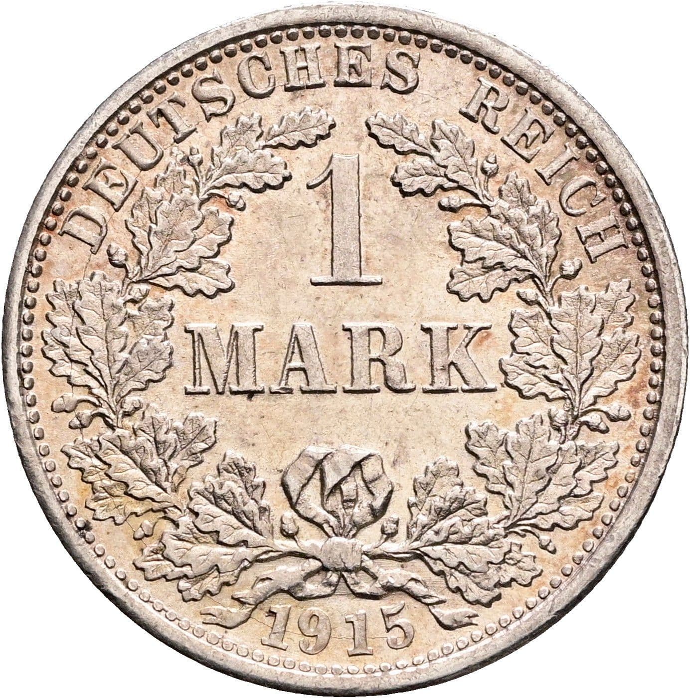 1 Mark 1915 F – Vorderseite