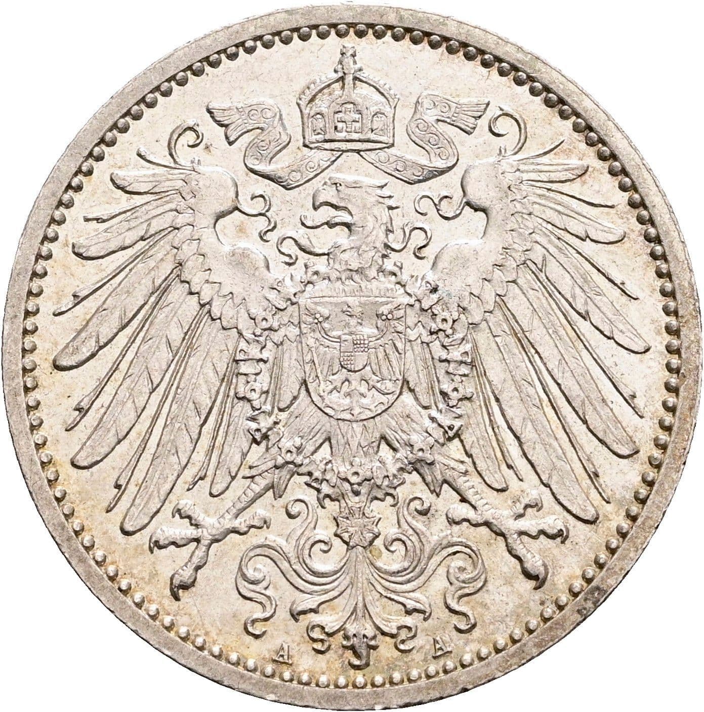1 Mark 1914 A – Rückseite