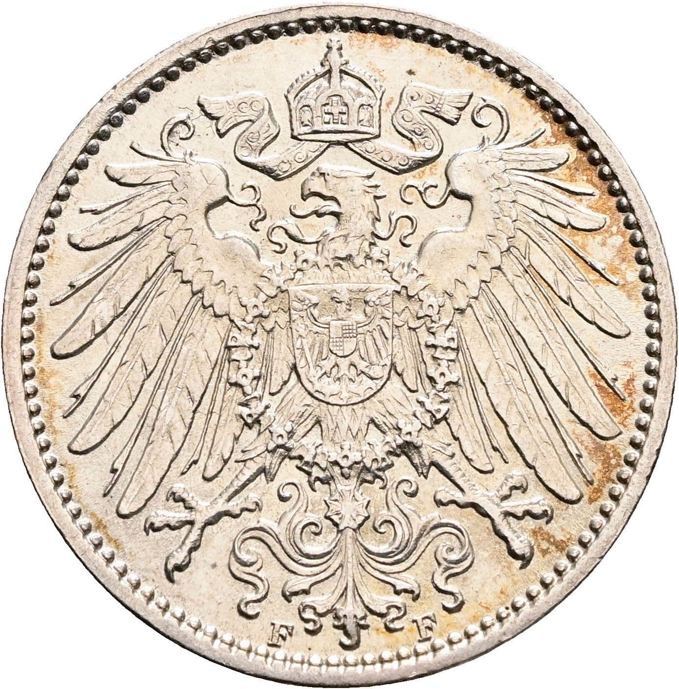 1 Mark 1915 F – Rückseite