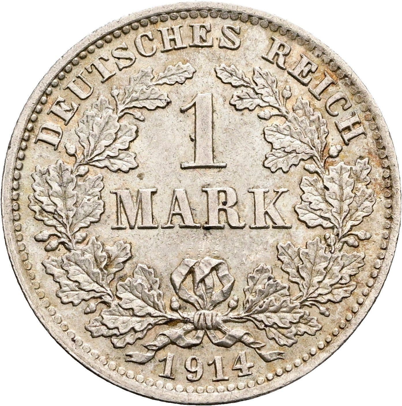 1 Mark 1914 D – Vorderseite
