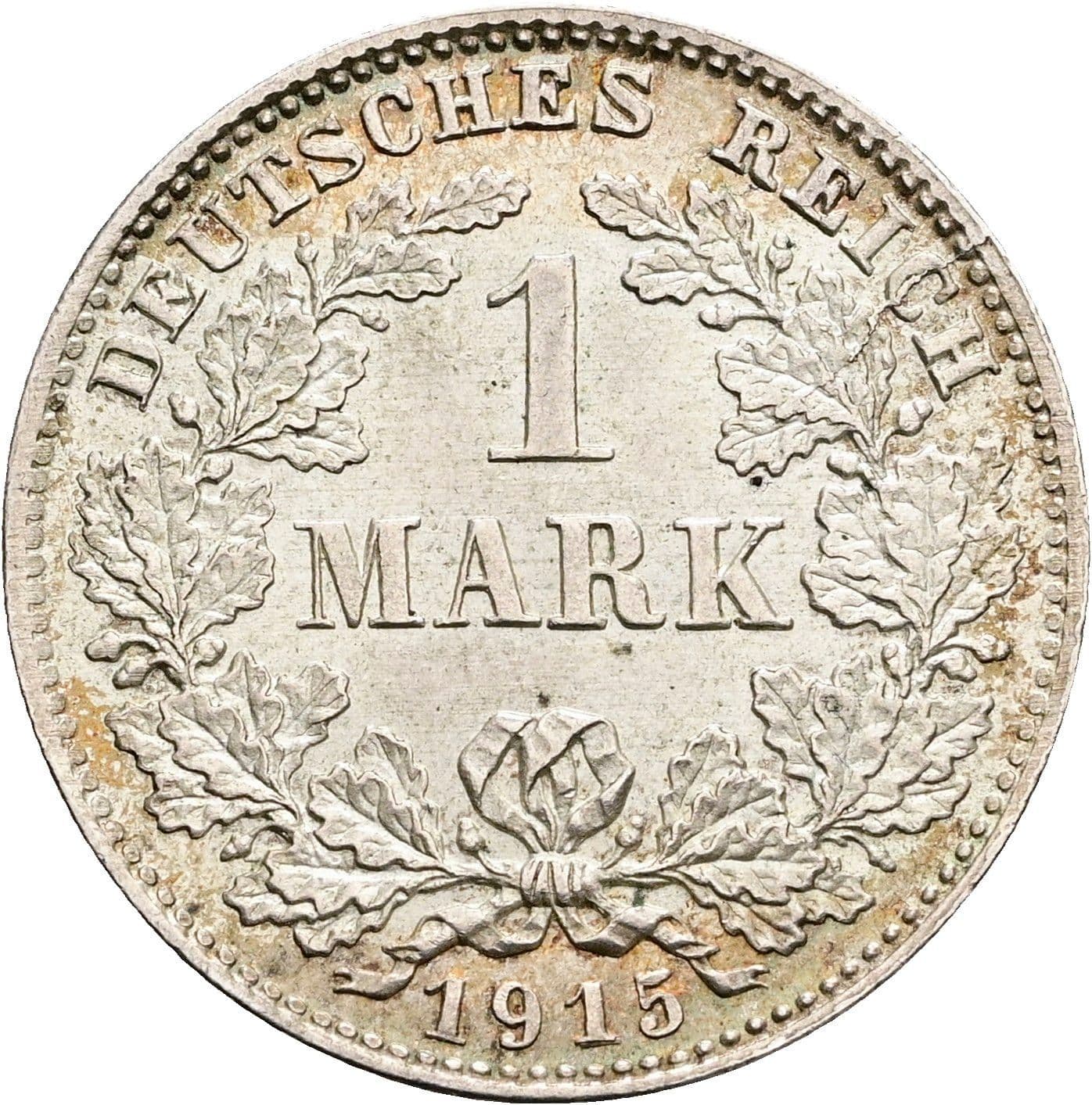 1 Mark 1915 D – Vorderseite