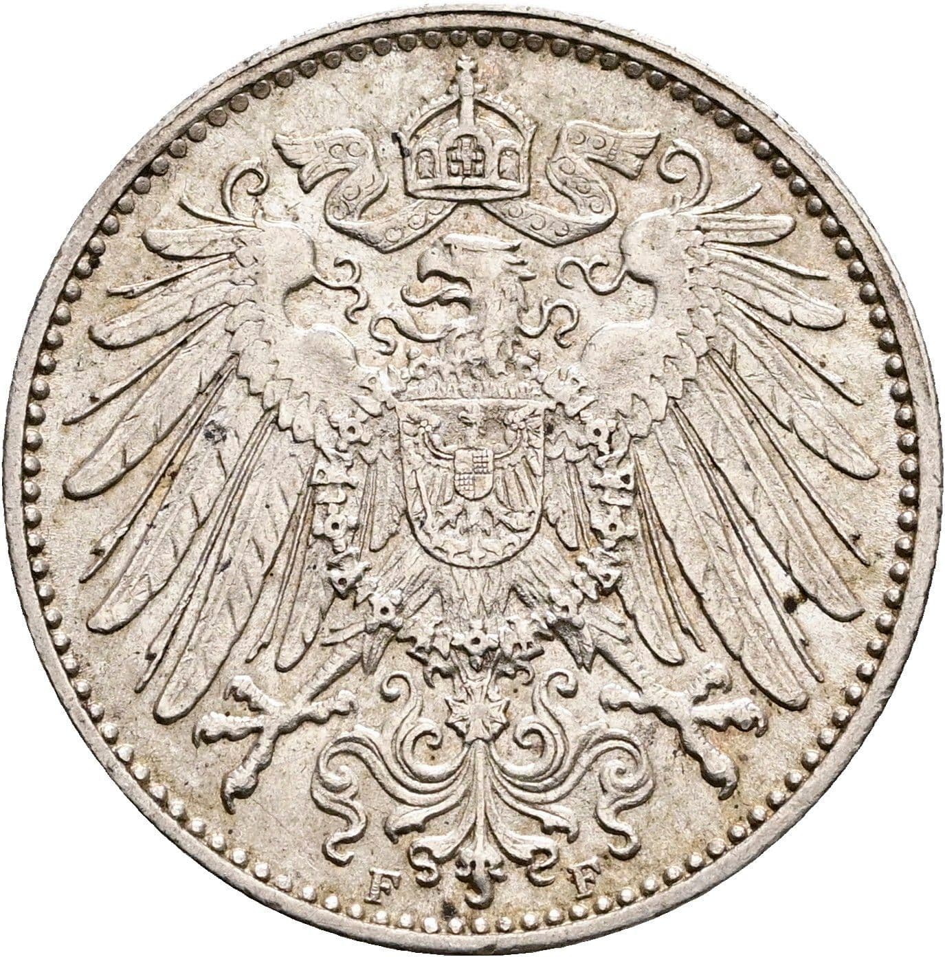 1 Mark 1915 F – Rückseite
