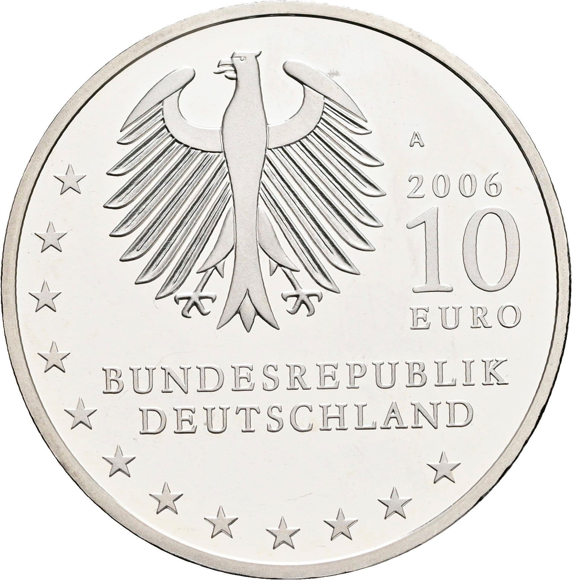 10 Euro 2006 A – Rückseite