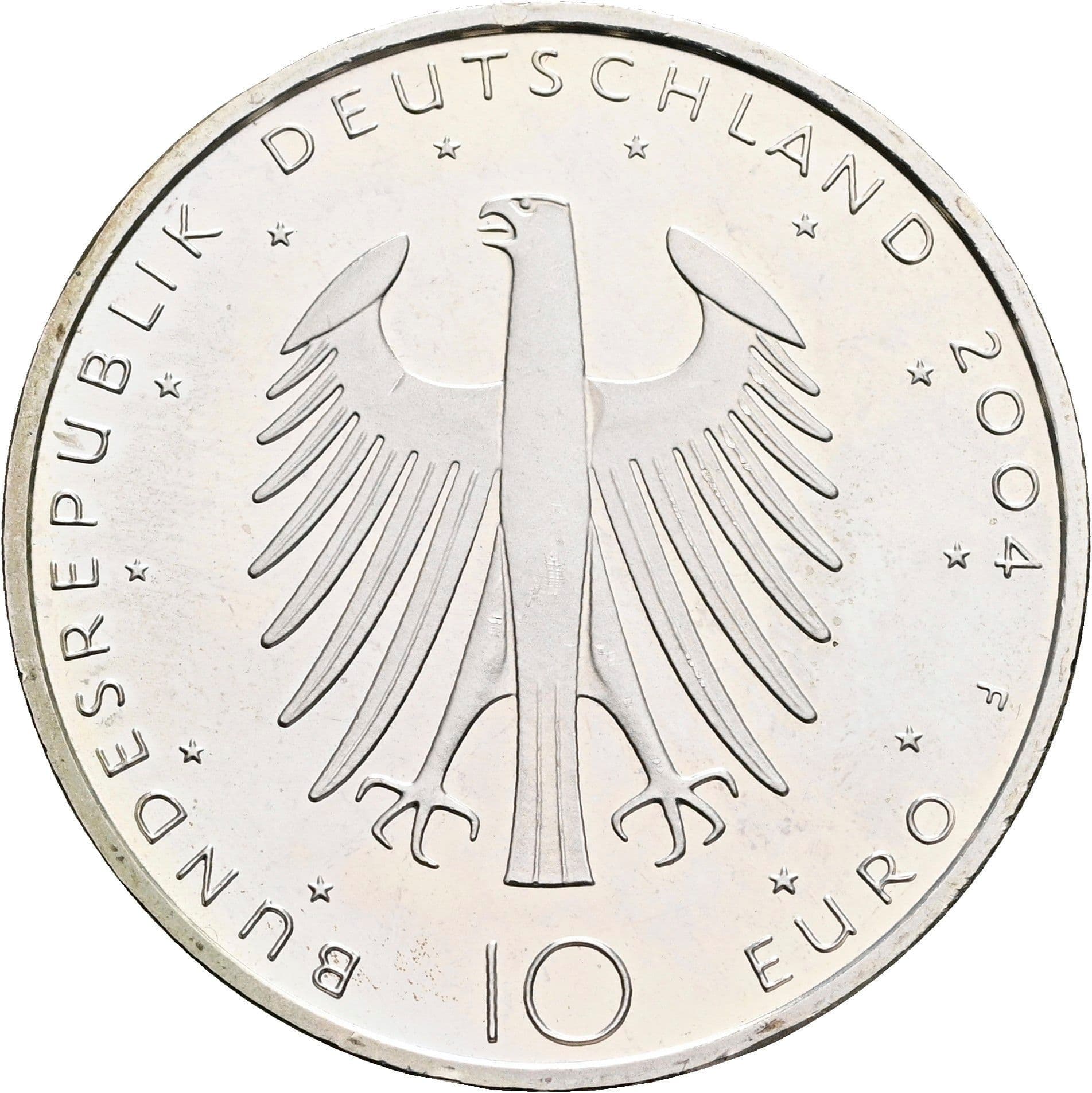 10 Euro 2004 F – Rückseite