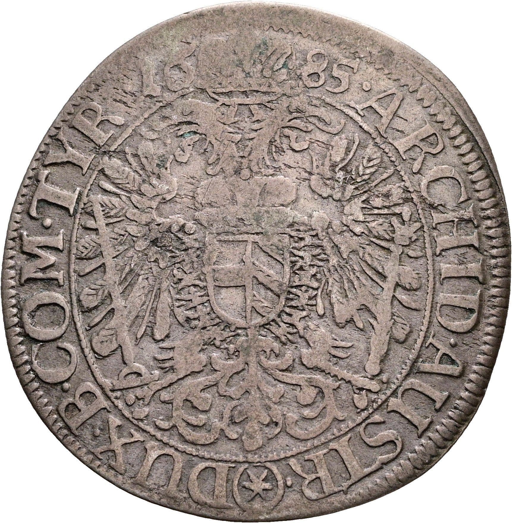 15 Kreuzer Leopold I. 1657-1705 Mainz 1685 – Rückseite