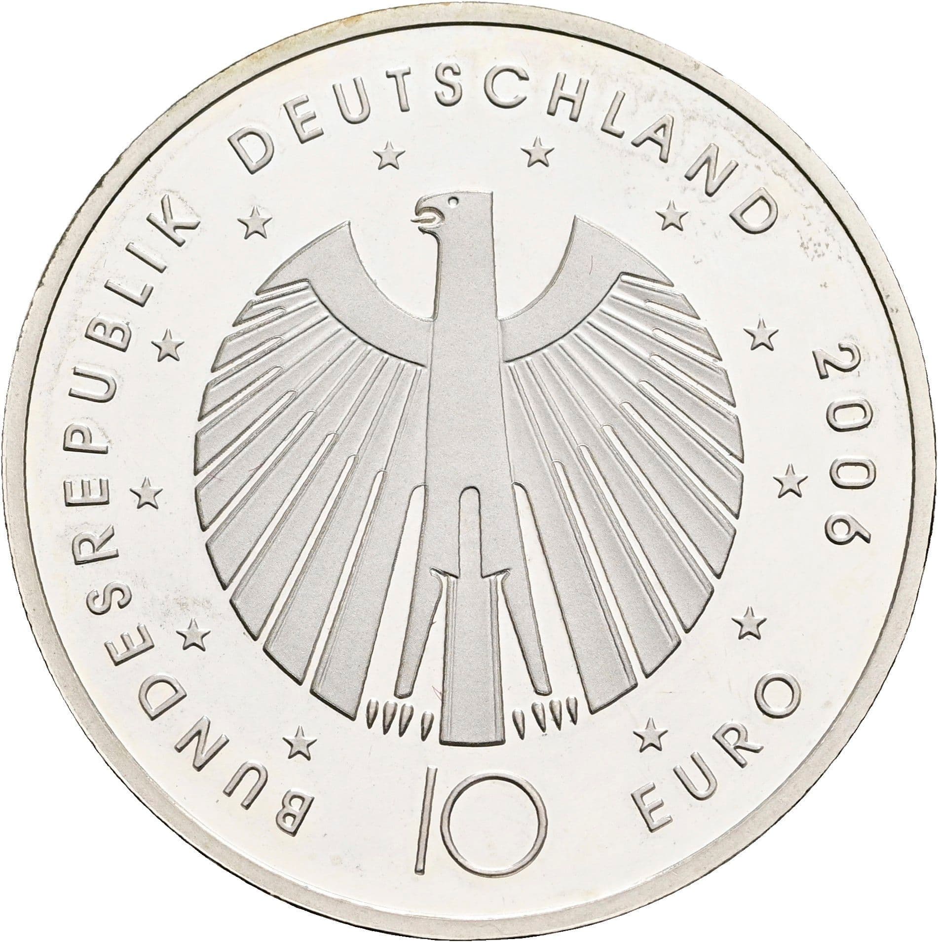 10 Euro 2006 – Rückseite
