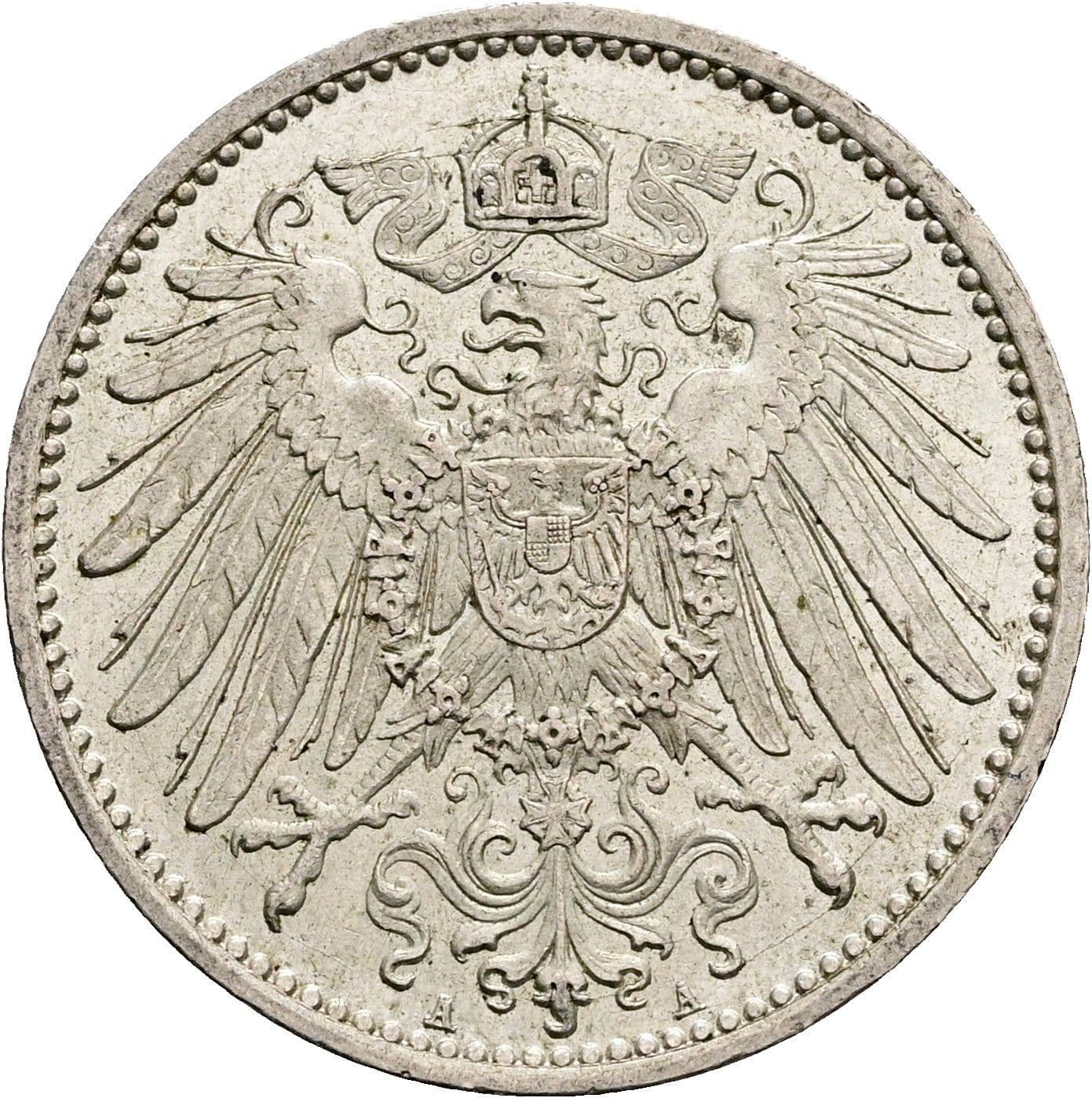1 Mark 1915 A – Rückseite