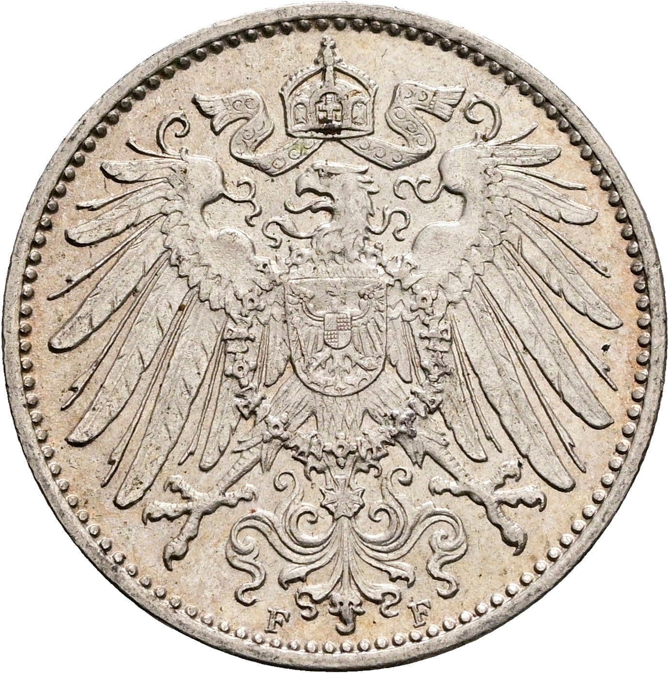 1 Mark 1915 F – Rückseite