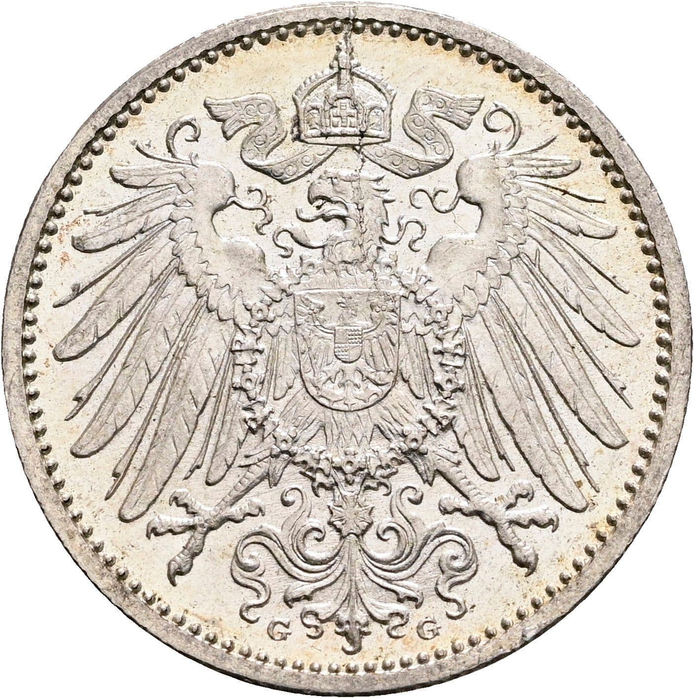 1 Mark 1915 G – Rückseite