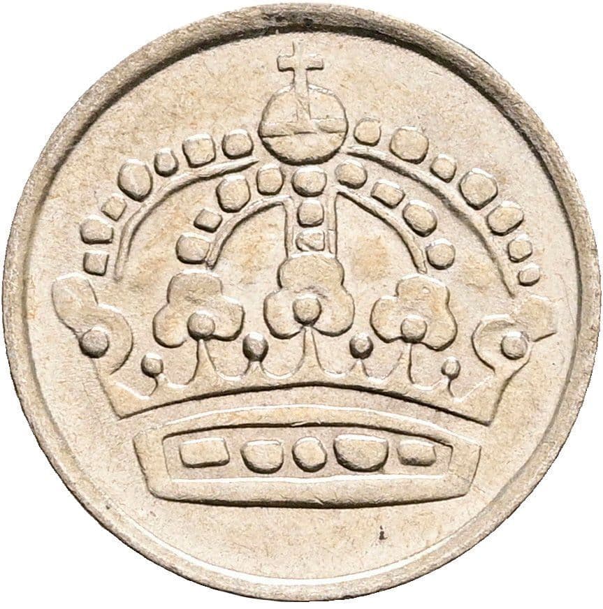 10 Öre Gustaf VI. Adolf 1950-1973 1959 – Rückseite
