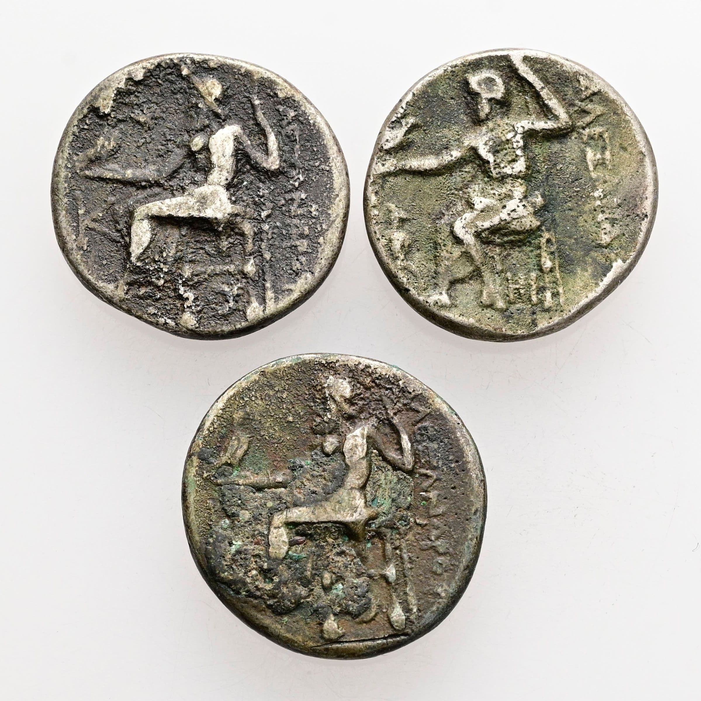 Lot 3 Stück Drachmen