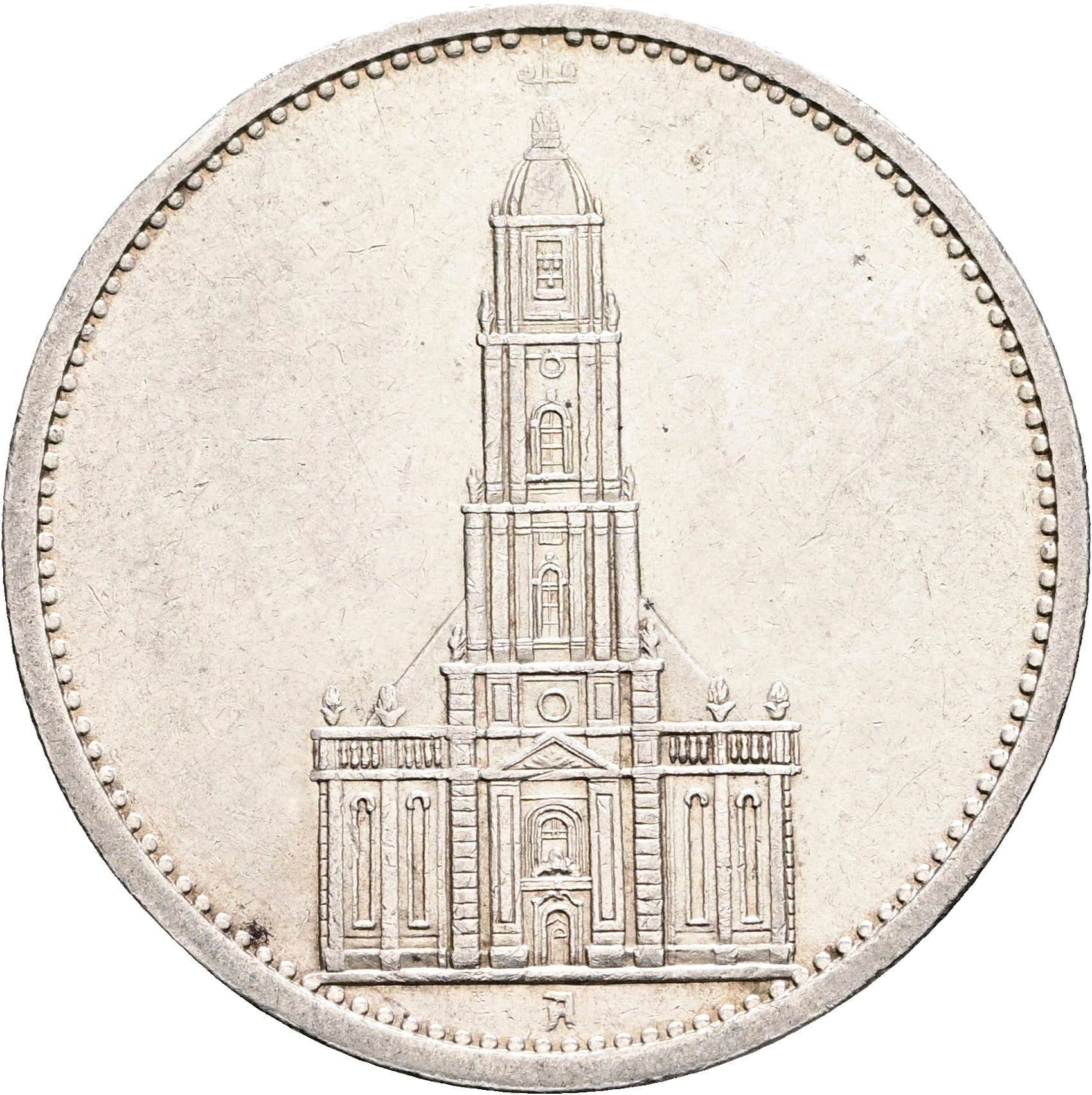 5 Reichsmark Berlin 1934 A – Vorderseite