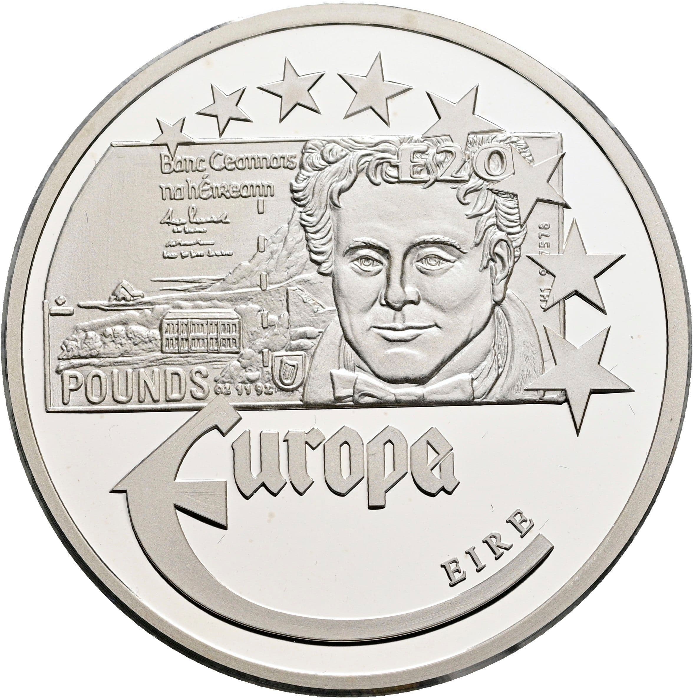 Silbermedaille "Eire"