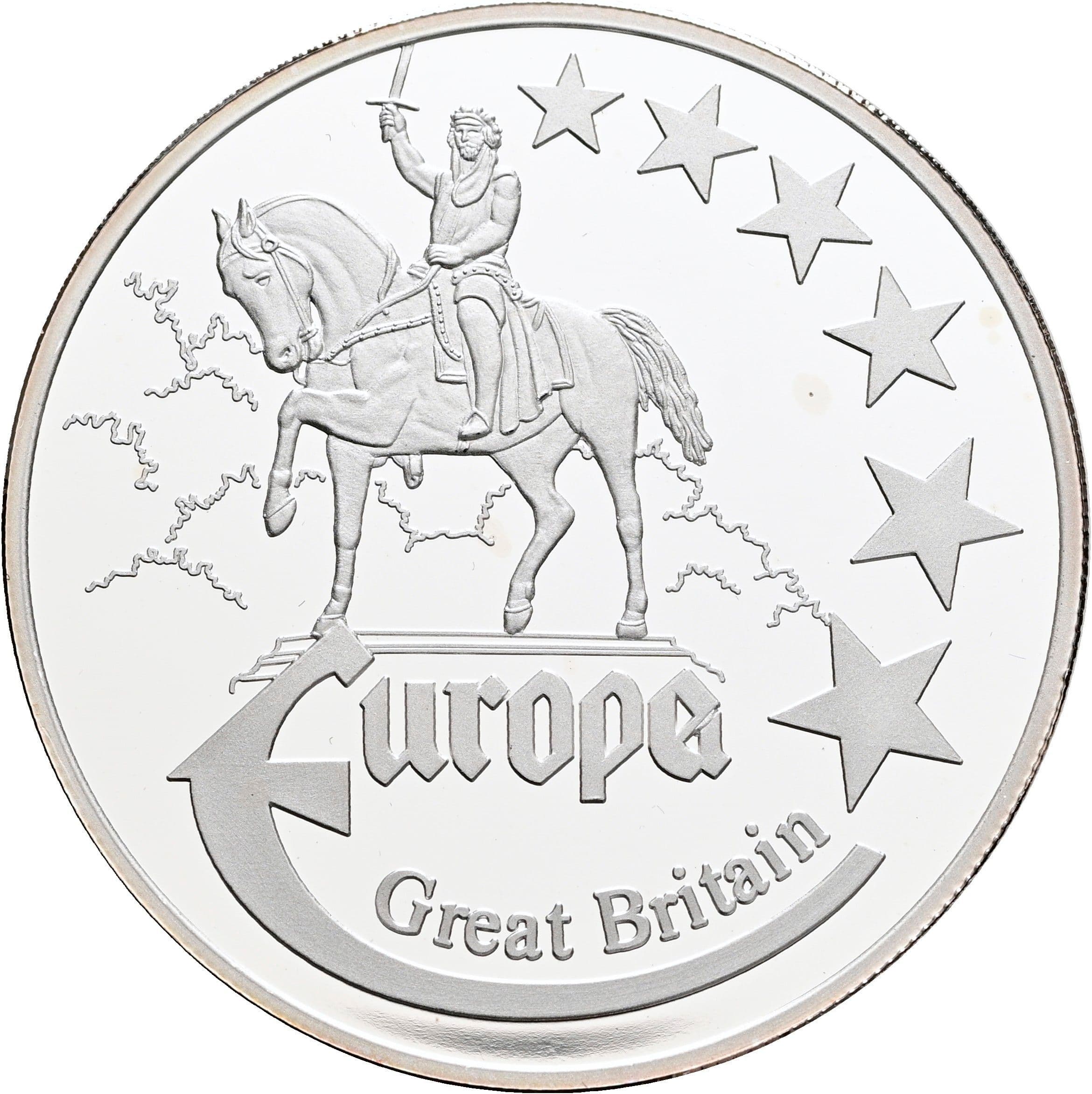 Silbermedaille "Great Britain"