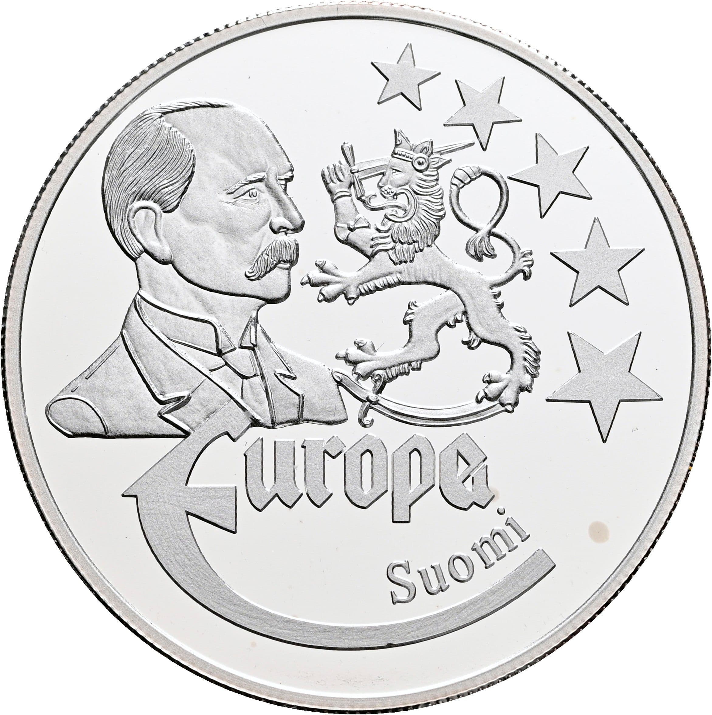 Silbermedaille "Suomi"