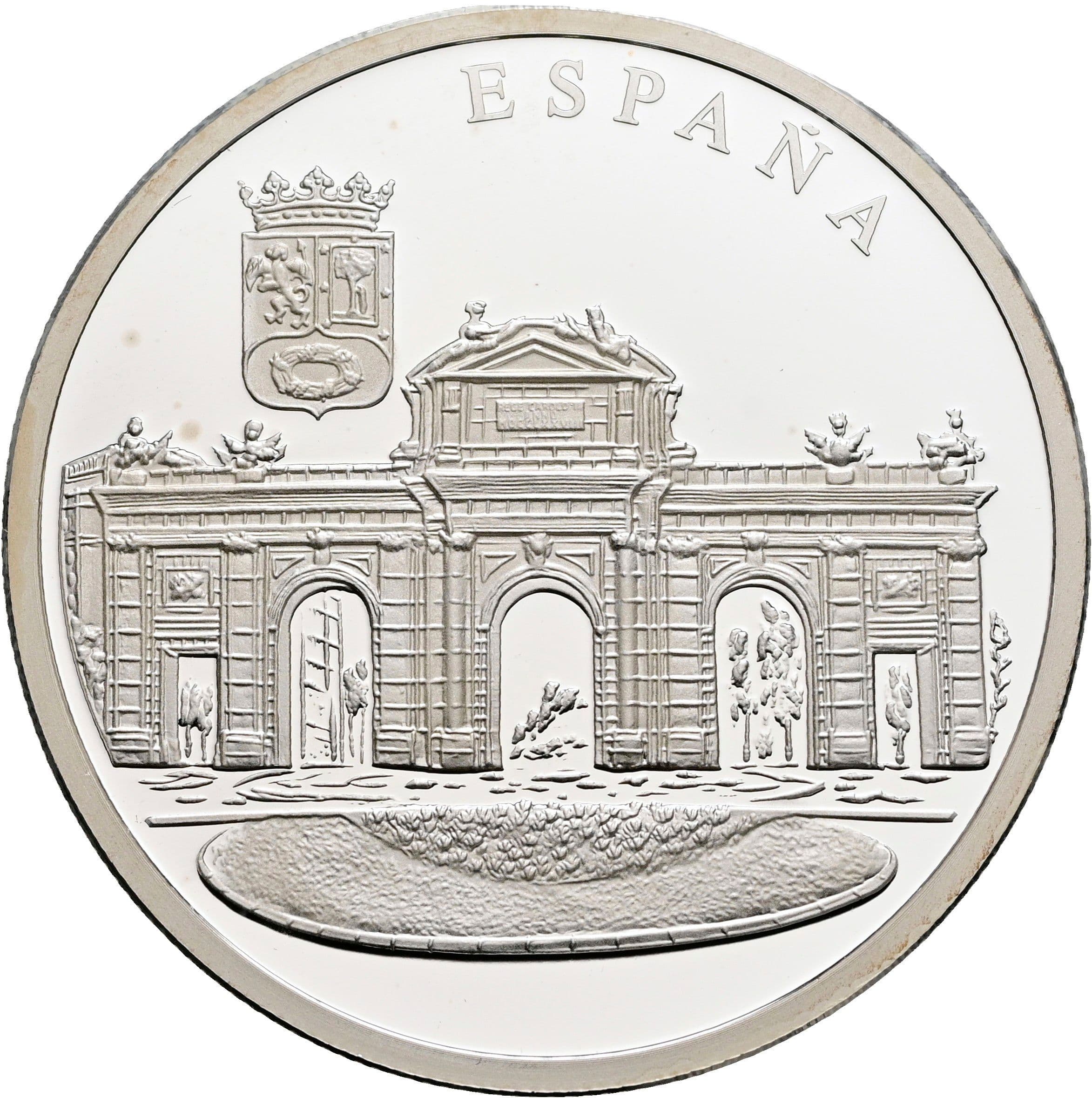Silbermedaille "Espana"