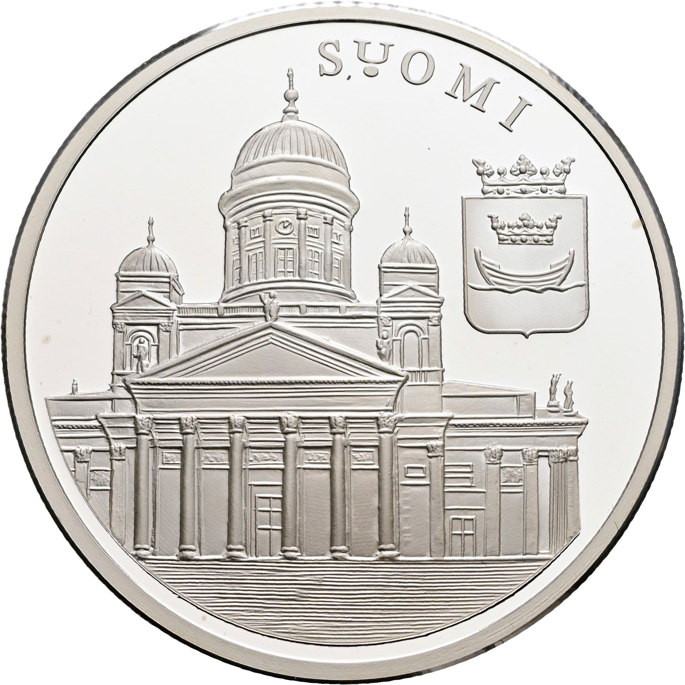 Silbermedaille "Suomi"