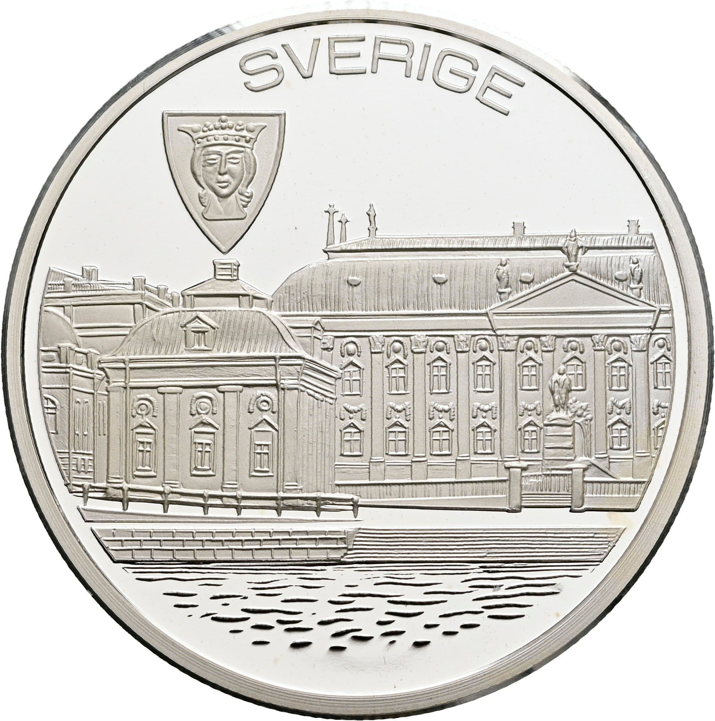 Silbermedaille "Sverige"