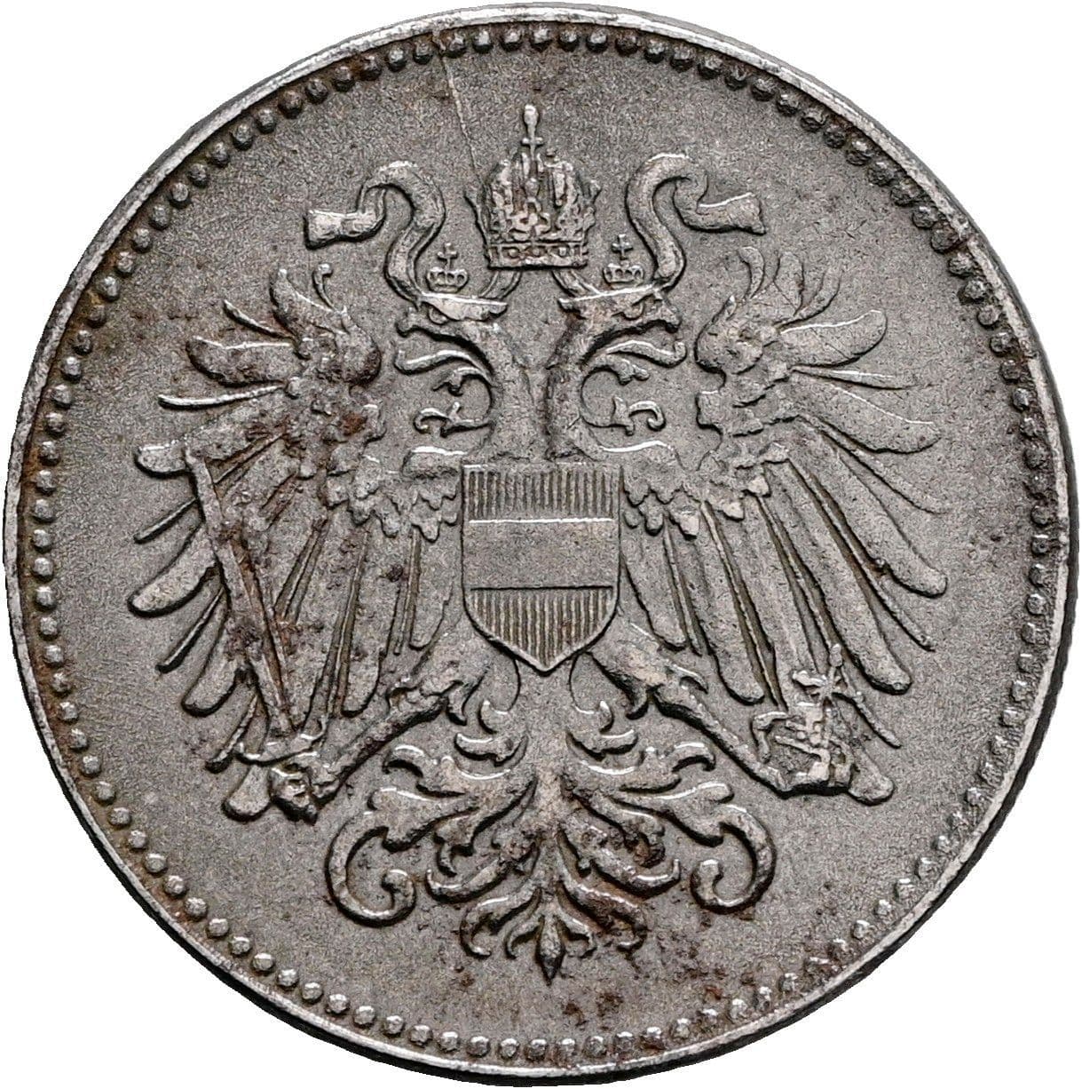 20 Heller Franz Joseph I. 1848-1916 1916 – Rückseite