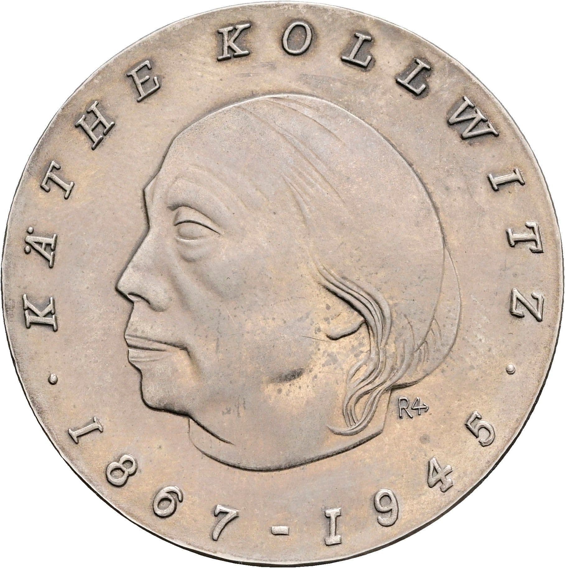 10 MDN (Mark der deutschen Notenbank) 1967 (A) – Vorderseite